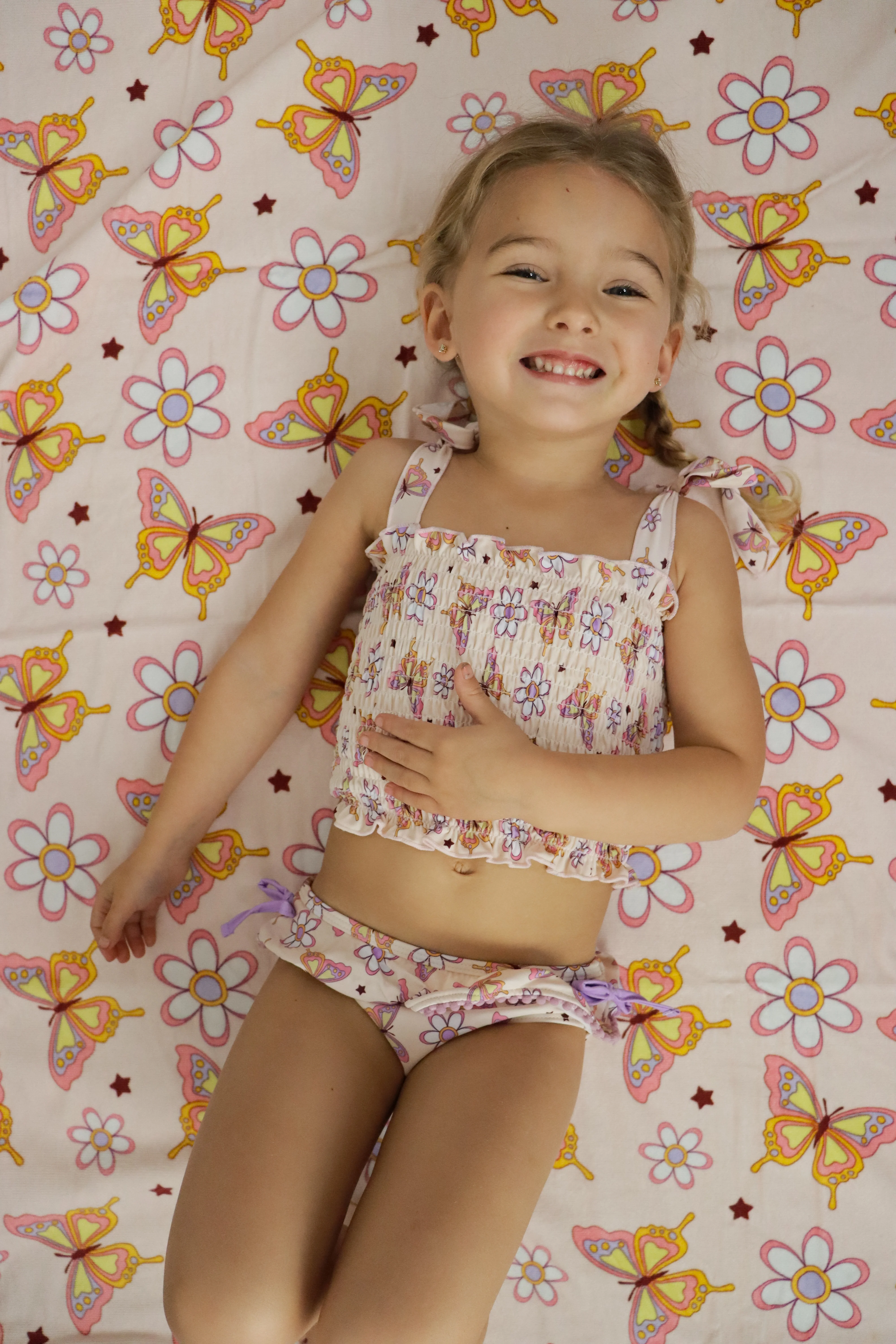 BLOSSOMIN’ BUTTERFLY DREAM TOWEL - Image 4