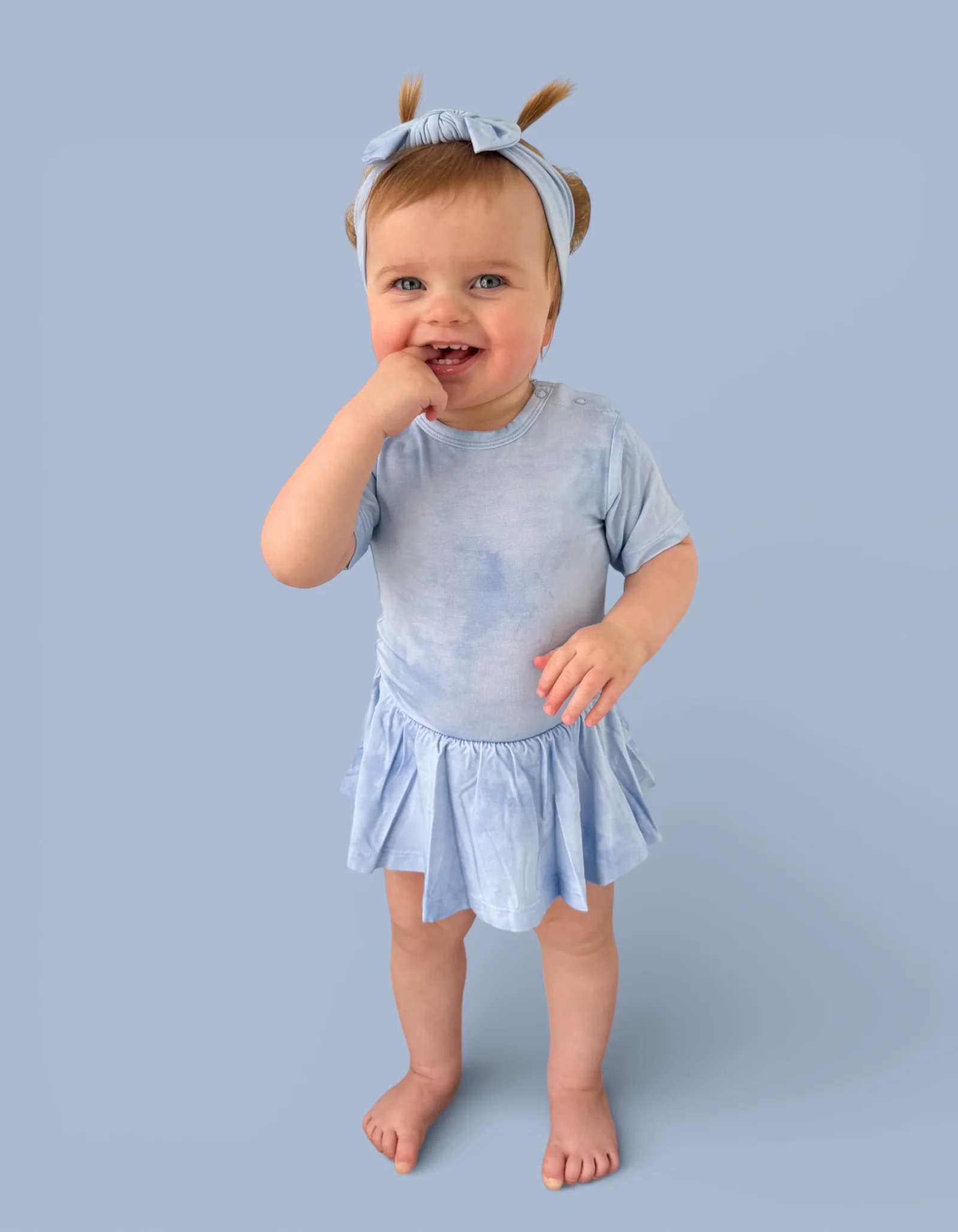 BLUE HAZE DREAM BODYSUIT DRESS - Image 13