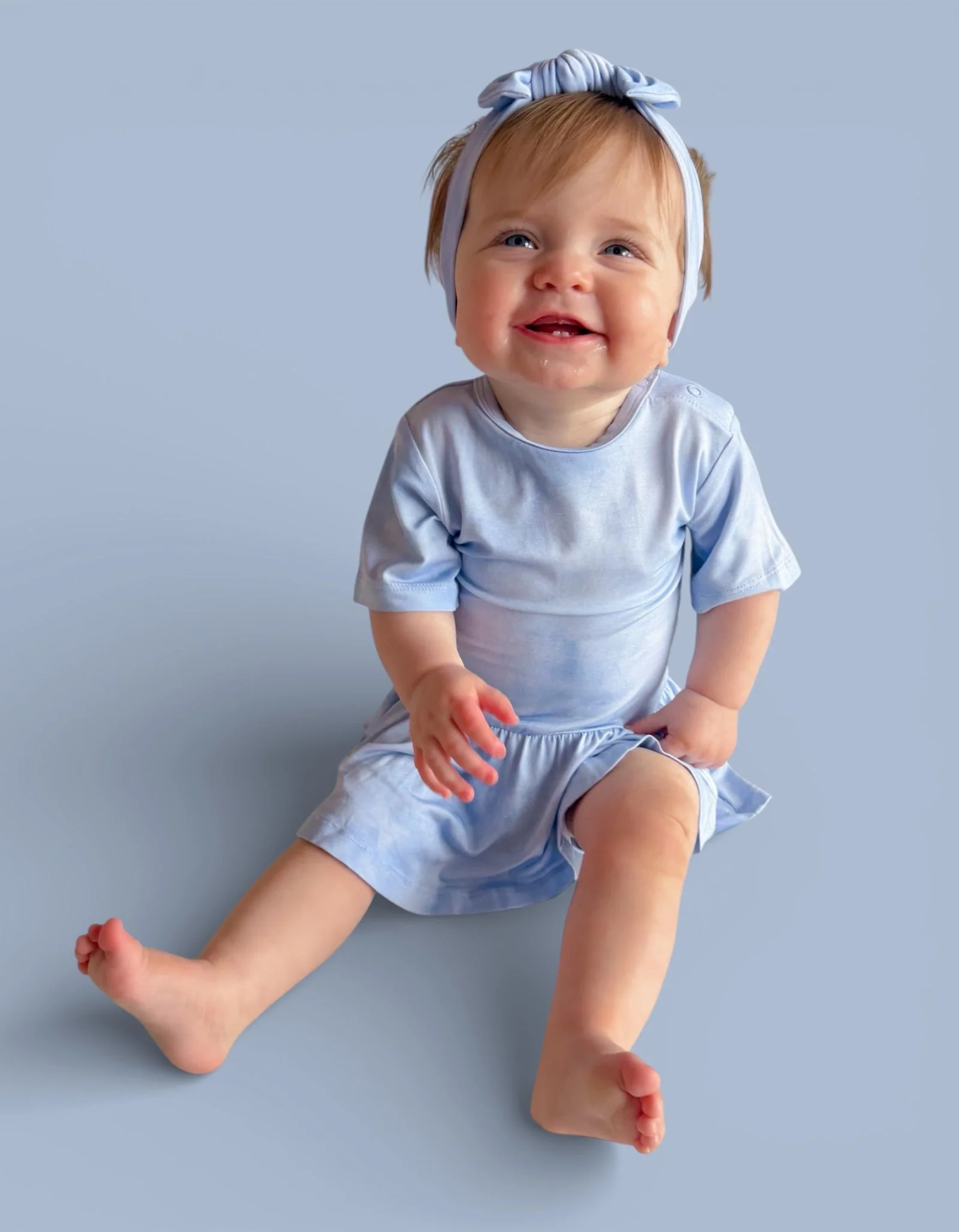 BLUE HAZE DREAM BODYSUIT DRESS - Image 14
