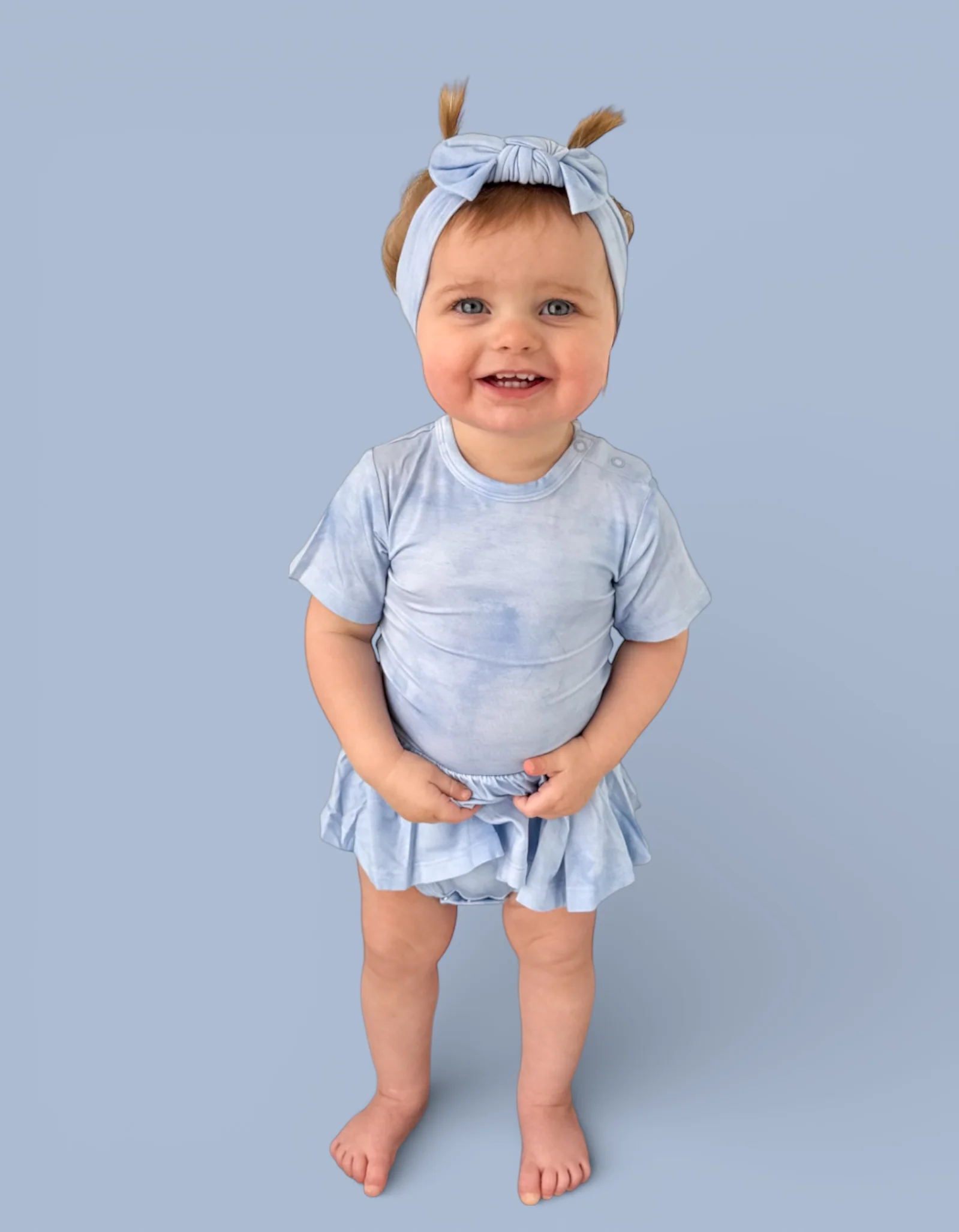 BLUE HAZE DREAM BODYSUIT DRESS - Image 15
