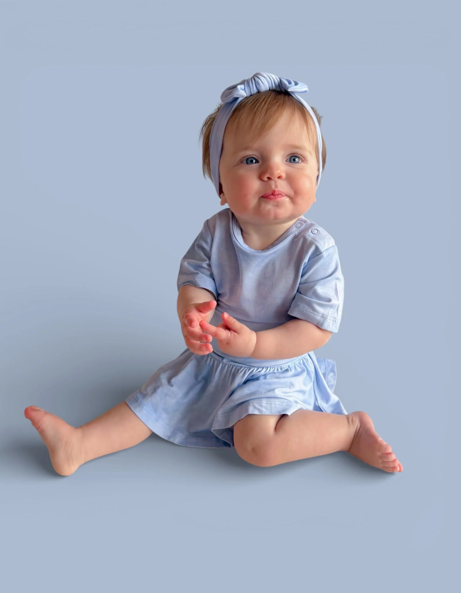 BLUE HAZE DREAM BODYSUIT DRESS - Image 16
