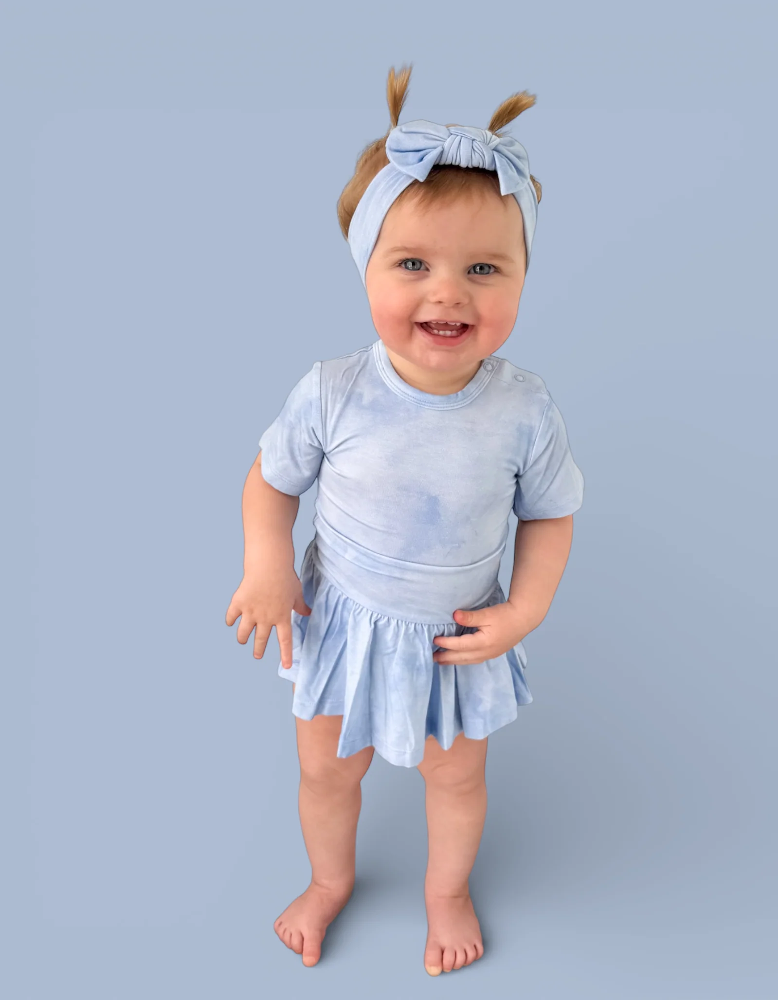 BLUE HAZE DREAM BODYSUIT DRESS - Image 3