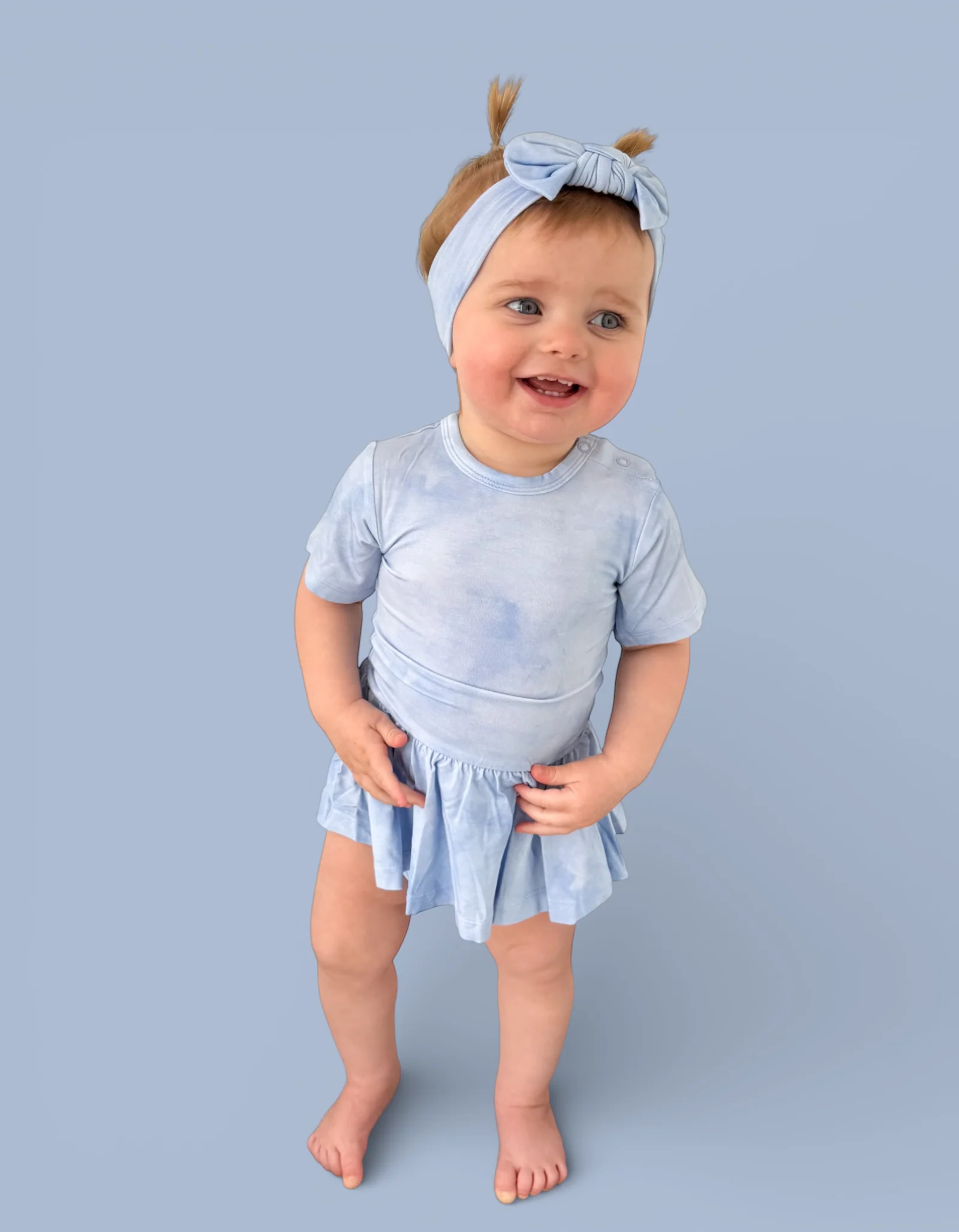 BLUE HAZE DREAM BODYSUIT DRESS - Image 9
