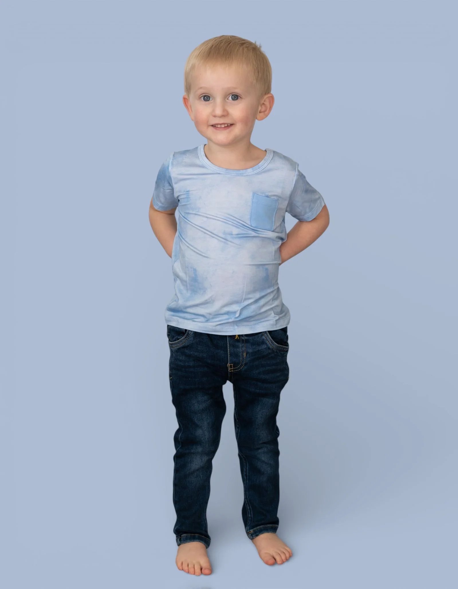 BLUE HAZE DREAM POCKET TEE - Image 4