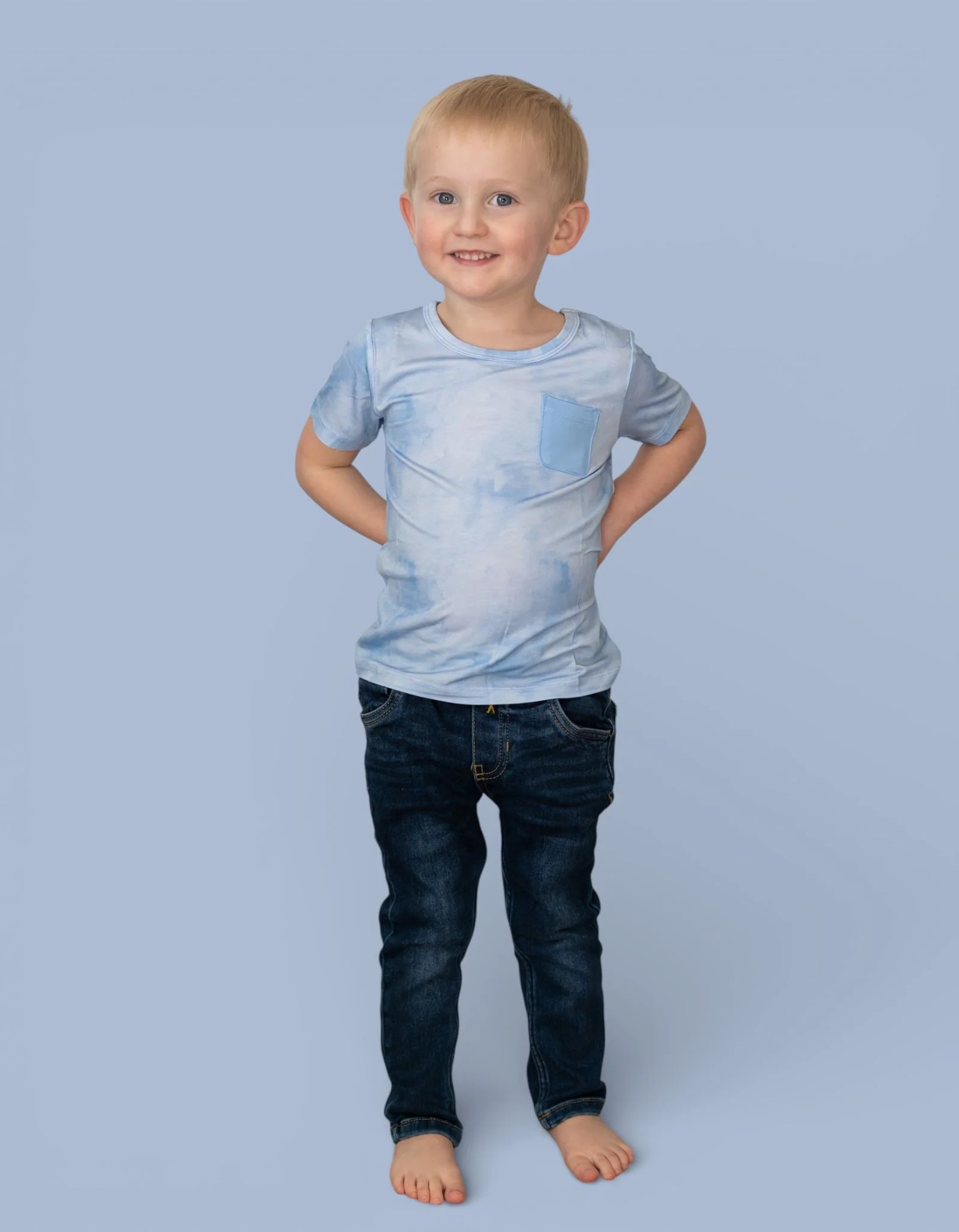 BLUE HAZE DREAM POCKET TEE - Image 5