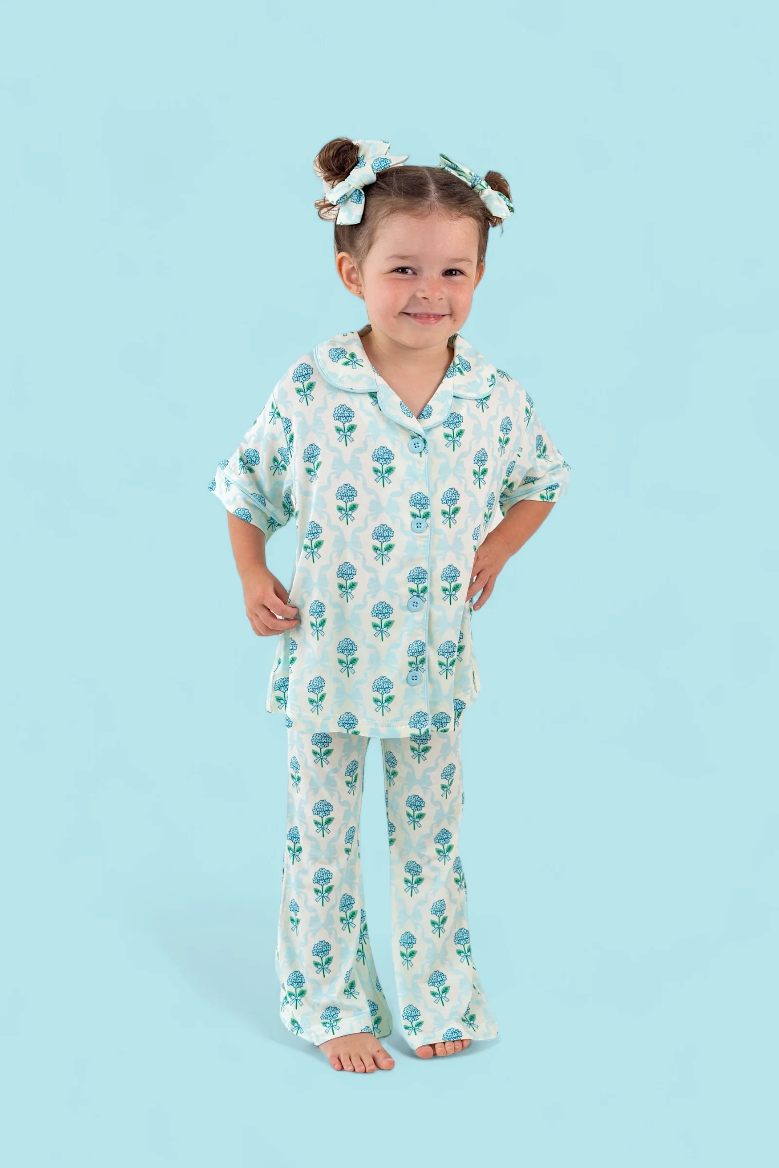 BLUE RIBBON BLOOMS DREAM GIRL'S FLARE SET