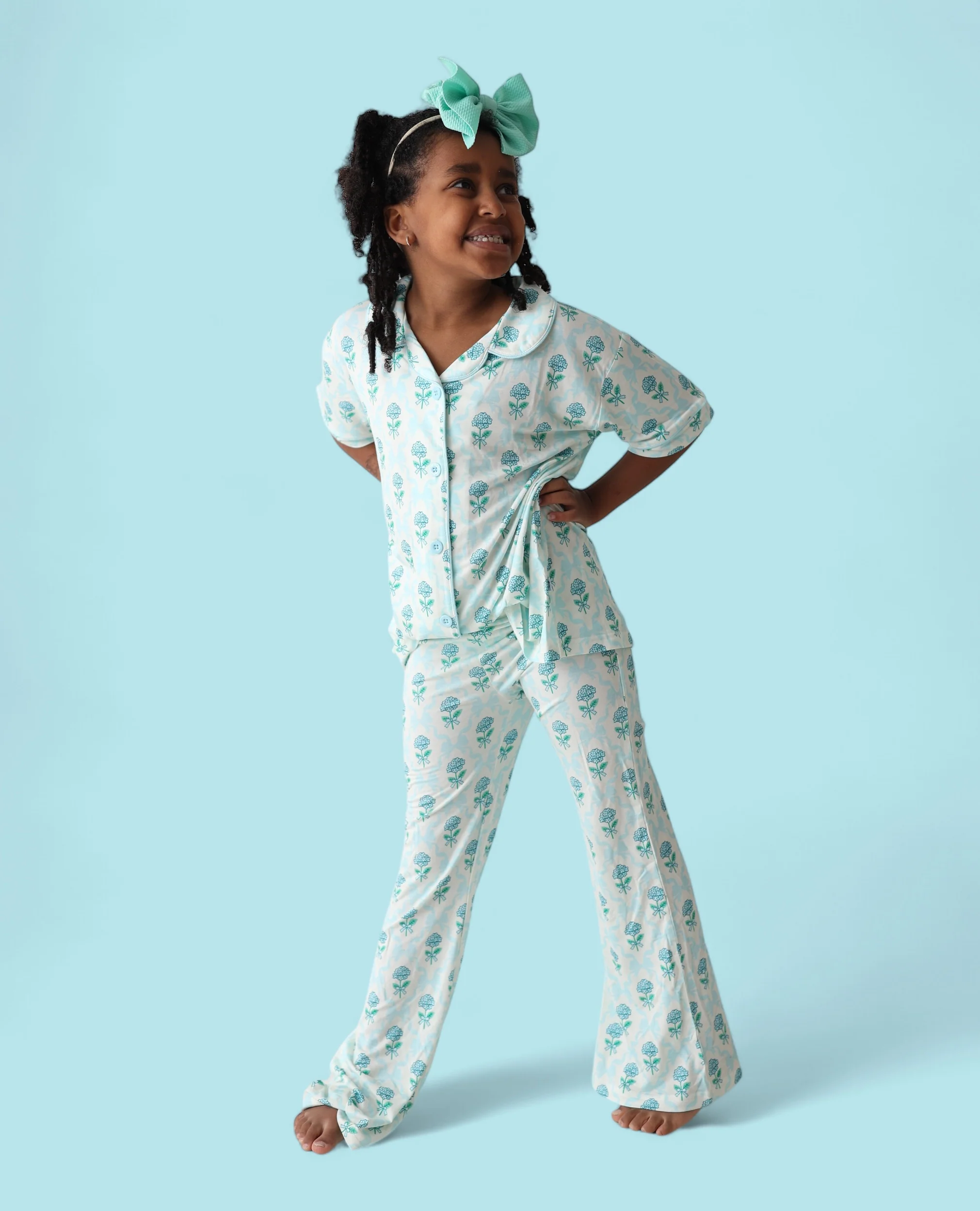 BLUE RIBBON BLOOMS DREAM GIRL'S FLARE SET - Image 12