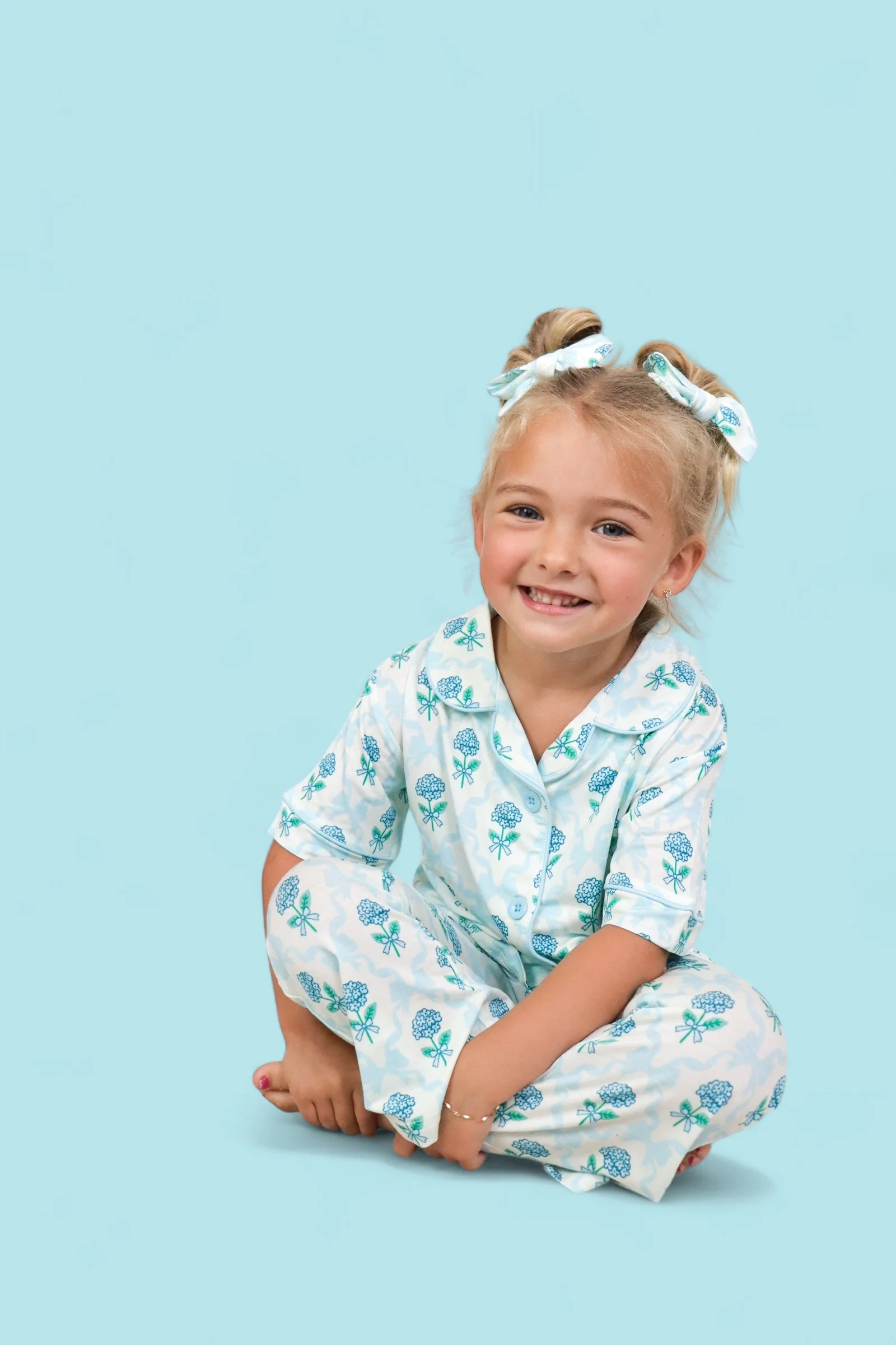 BLUE RIBBON BLOOMS DREAM GIRL'S FLARE SET - Image 3