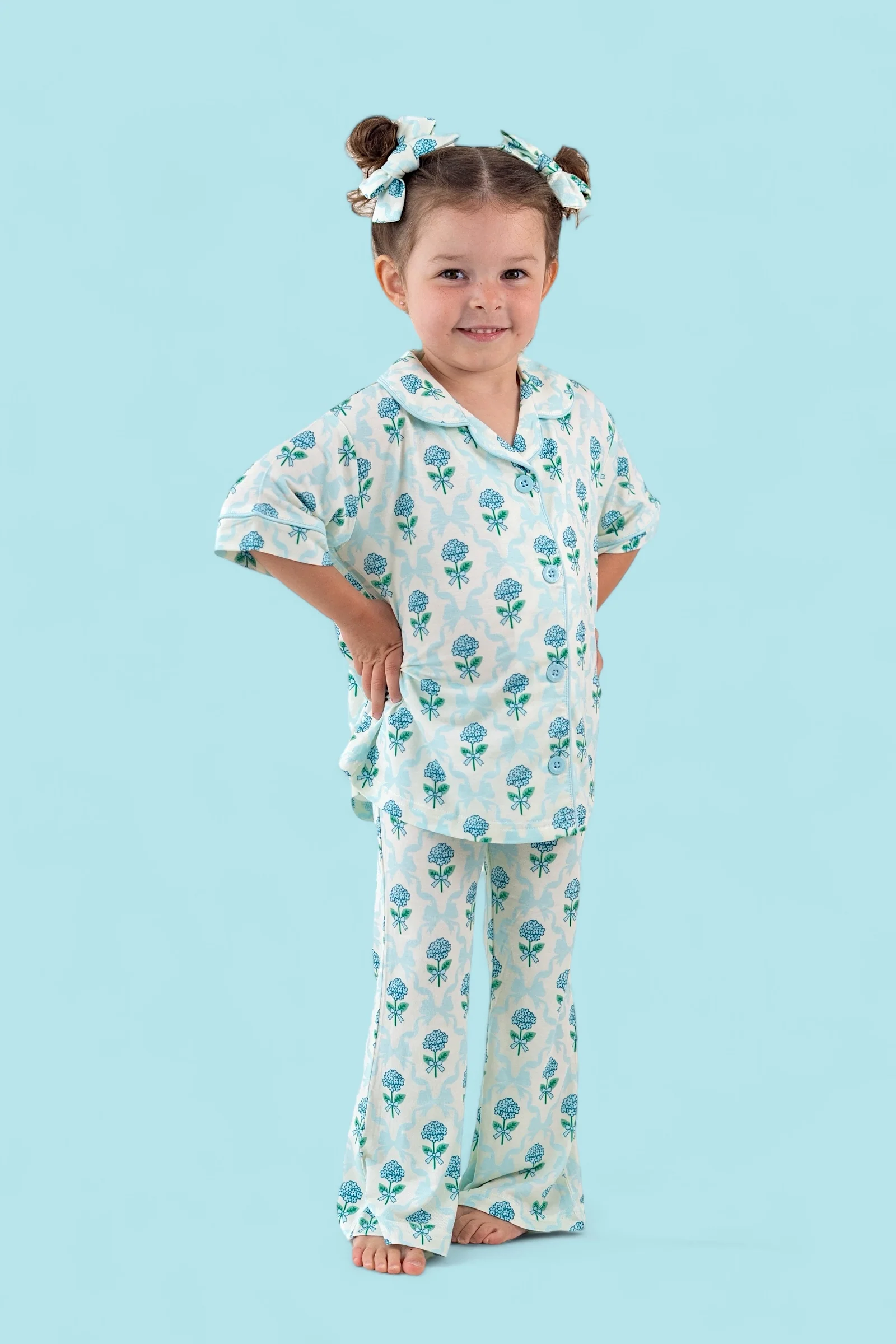 BLUE RIBBON BLOOMS DREAM GIRL'S FLARE SET - Image 5