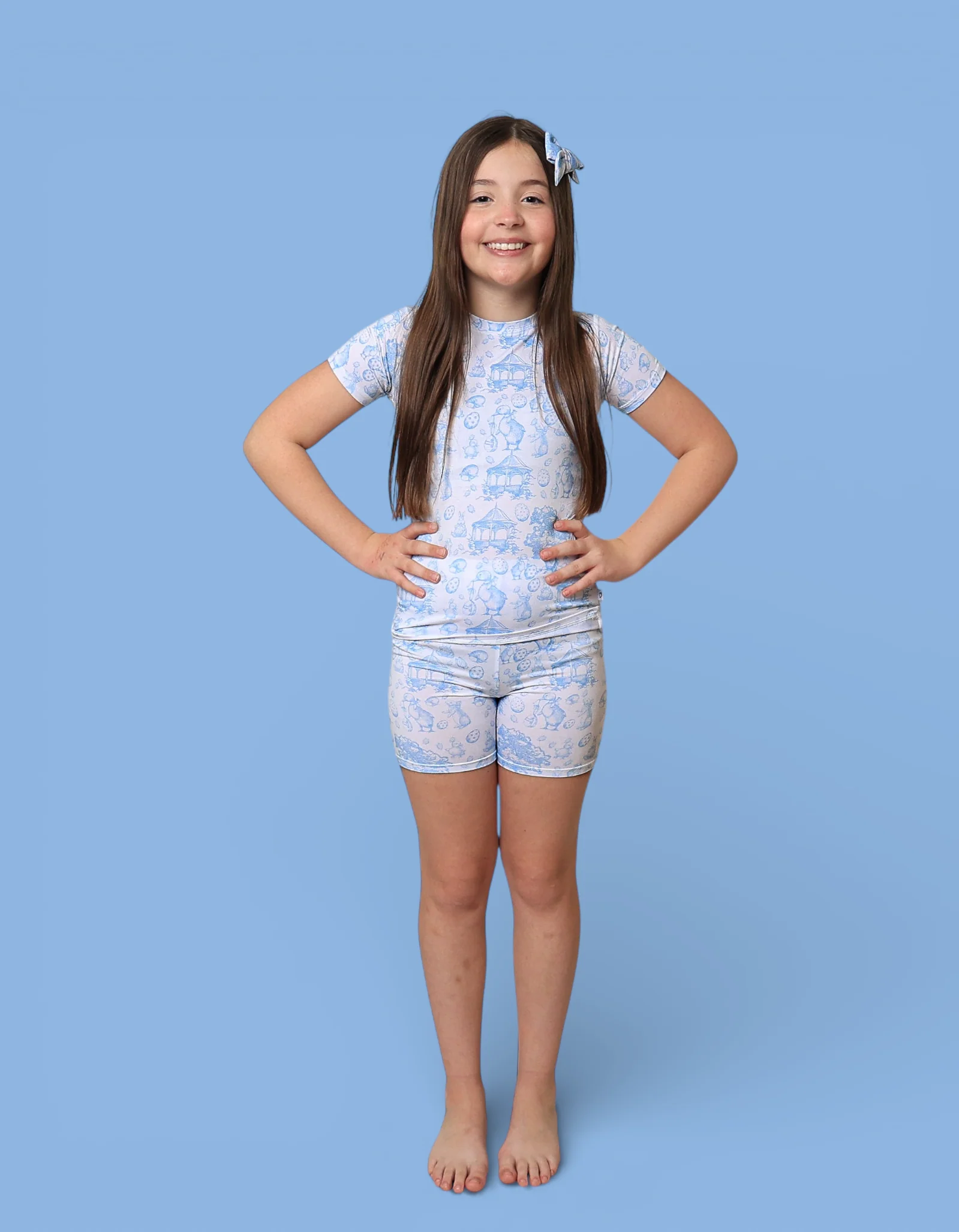 BLUEBELL EASTER TOILE DREAM SHORT SET - Image 5
