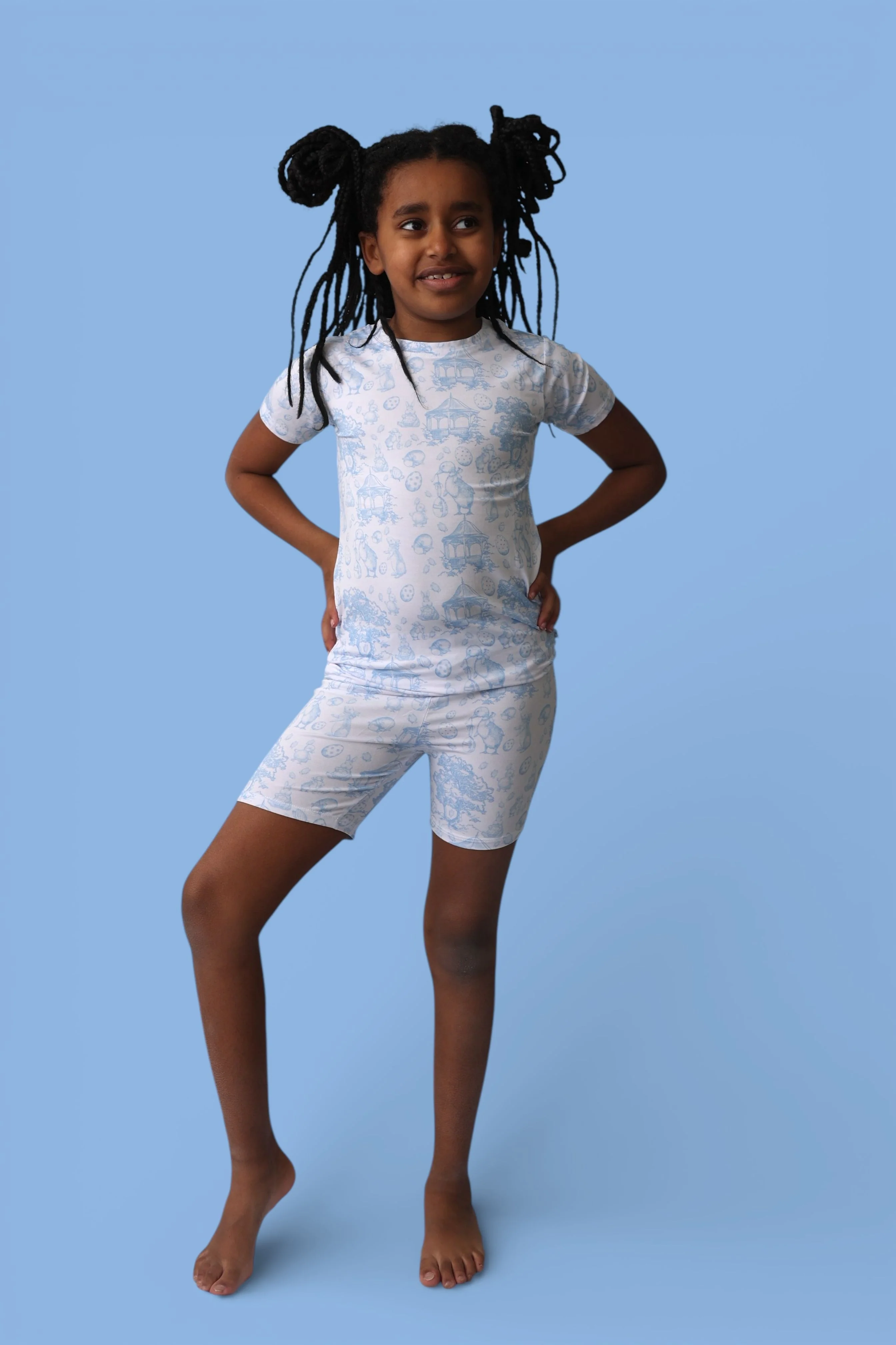 BLUEBELL EASTER TOILE DREAM SHORT SET - Image 7