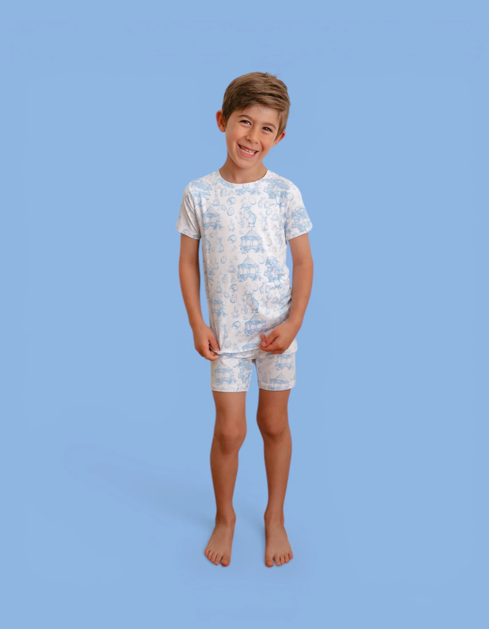 BLUEBELL EASTER TOILE DREAM SHORT SET - Image 8