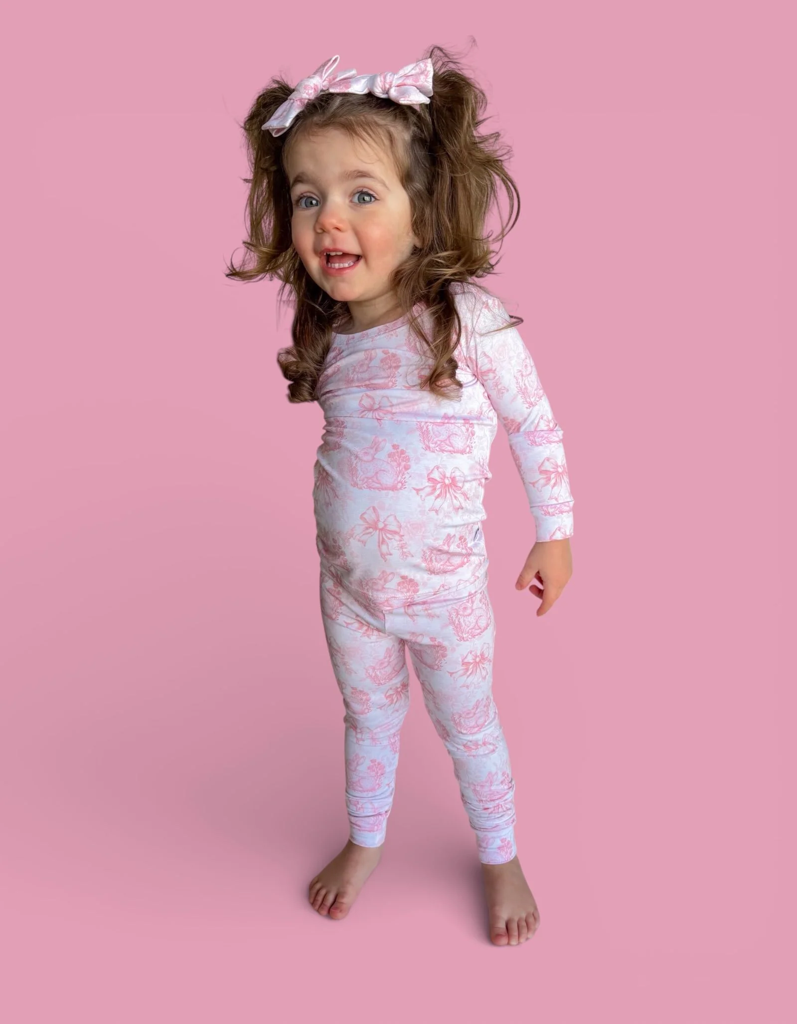 BLUSH BUNNY TOILE DREAM SET - Image 11