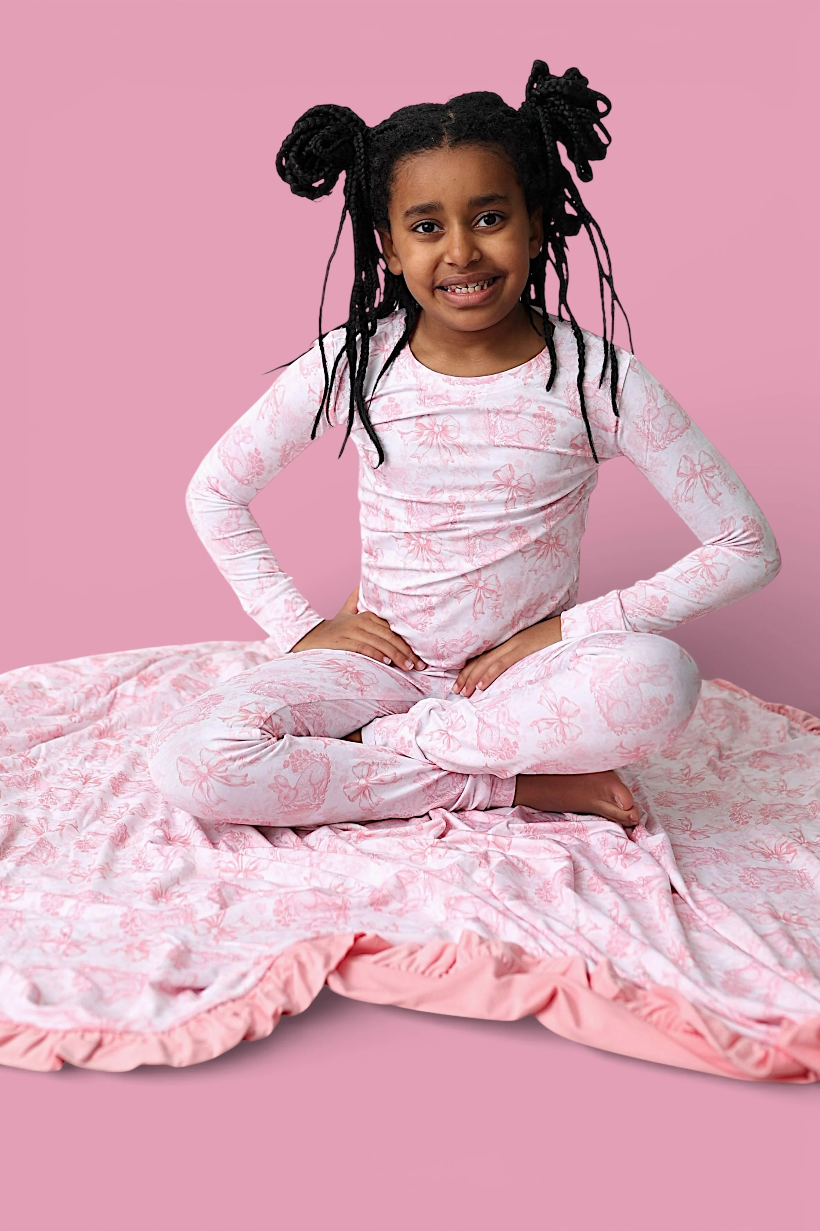 BLUSH BUNNY TOILE DREAM SET - Image 12