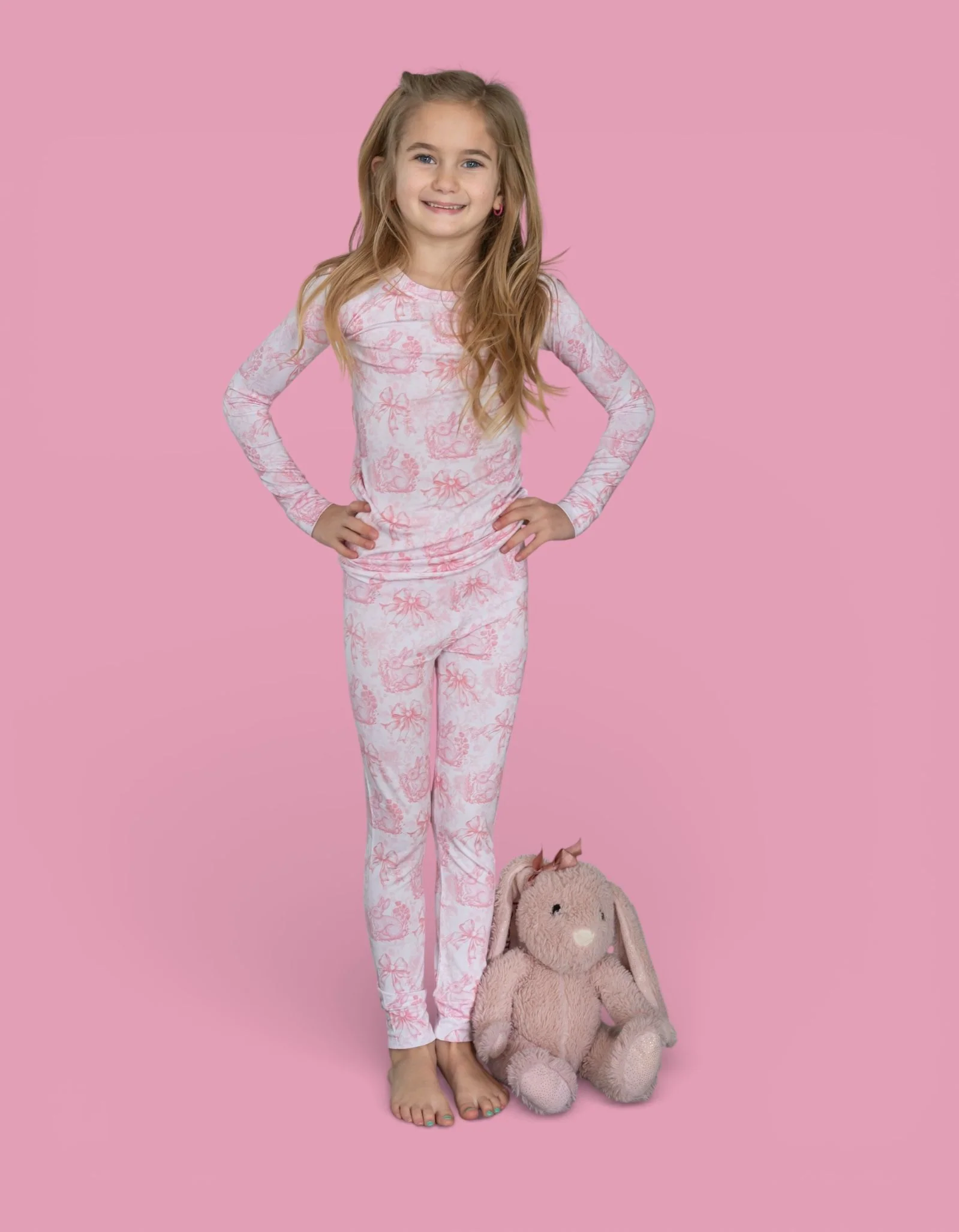 BLUSH BUNNY TOILE DREAM SET - Image 4