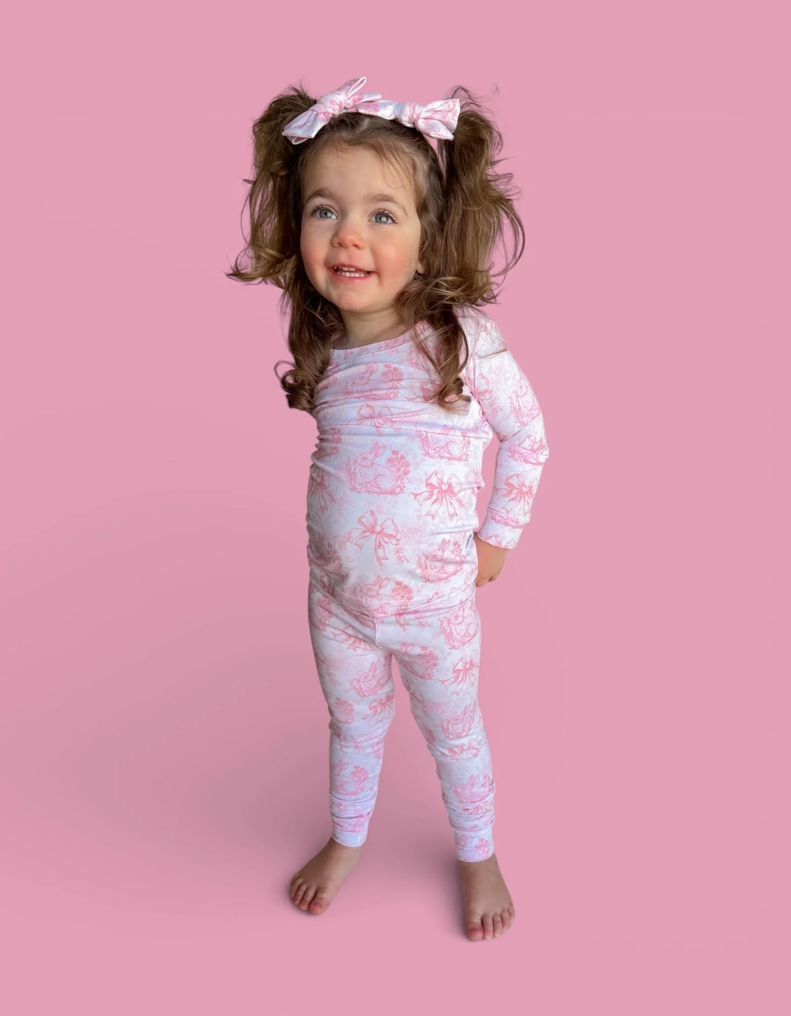 BLUSH BUNNY TOILE DREAM SET - Image 5