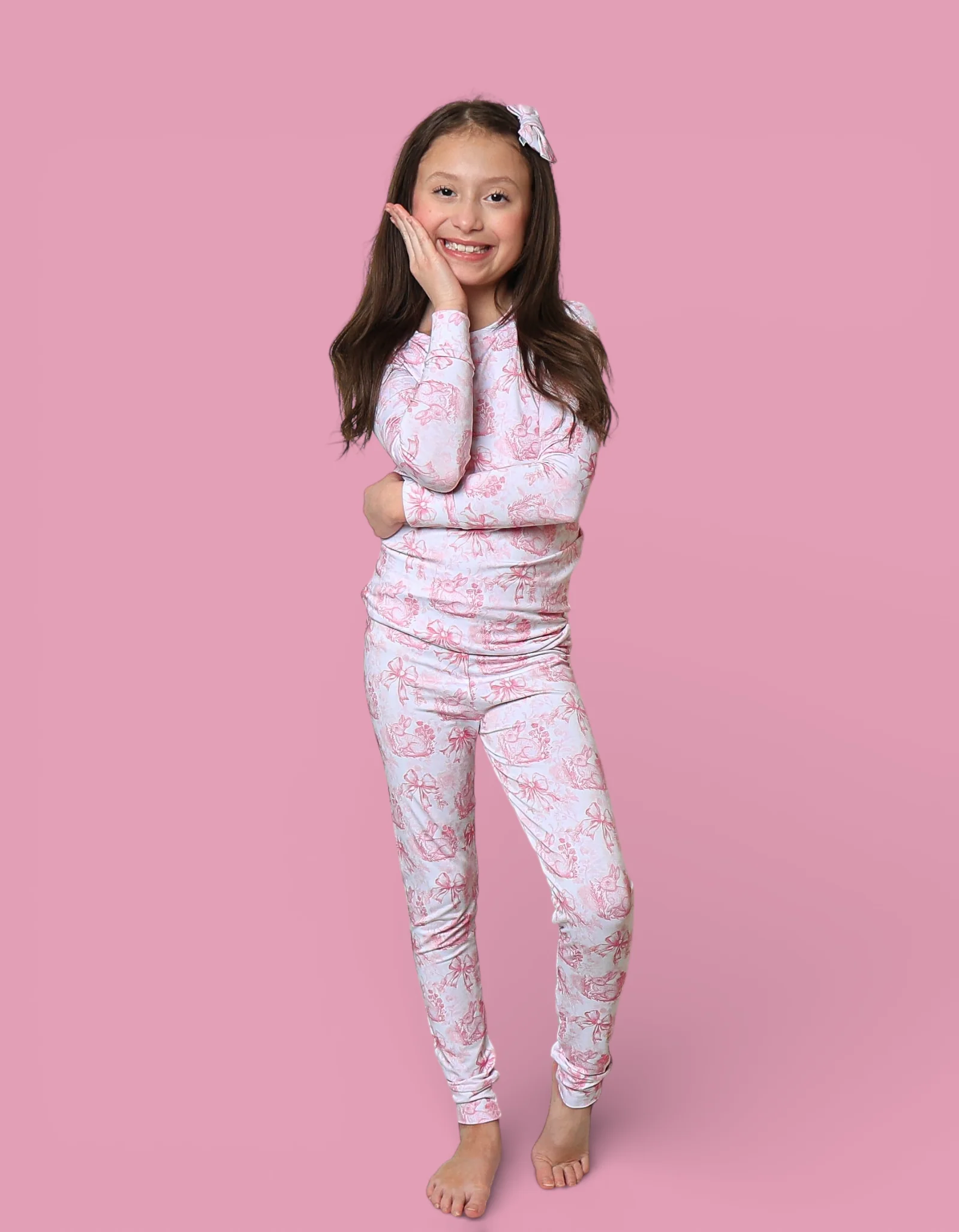 BLUSH BUNNY TOILE DREAM SET - Image 7