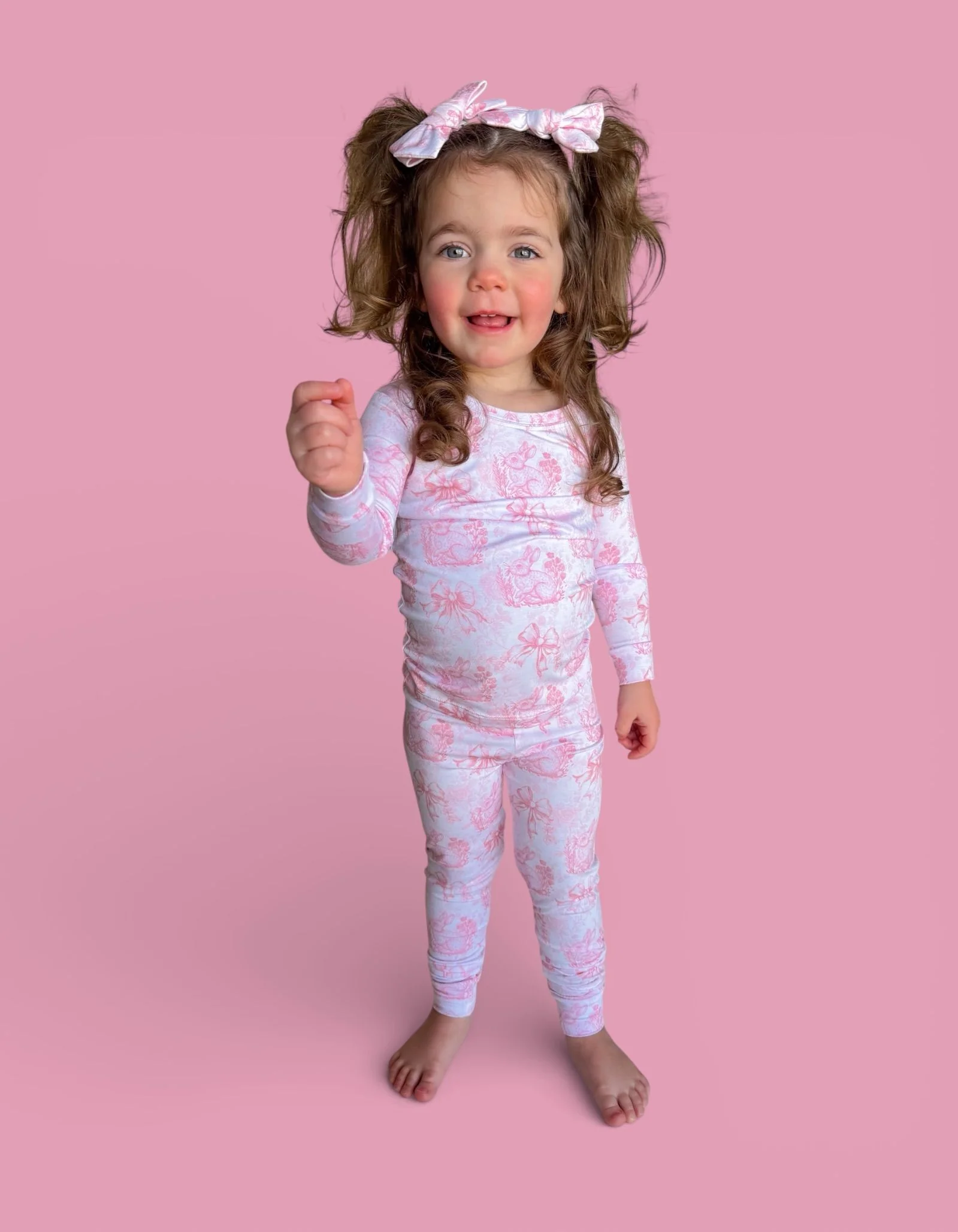 BLUSH BUNNY TOILE DREAM SET - Image 8