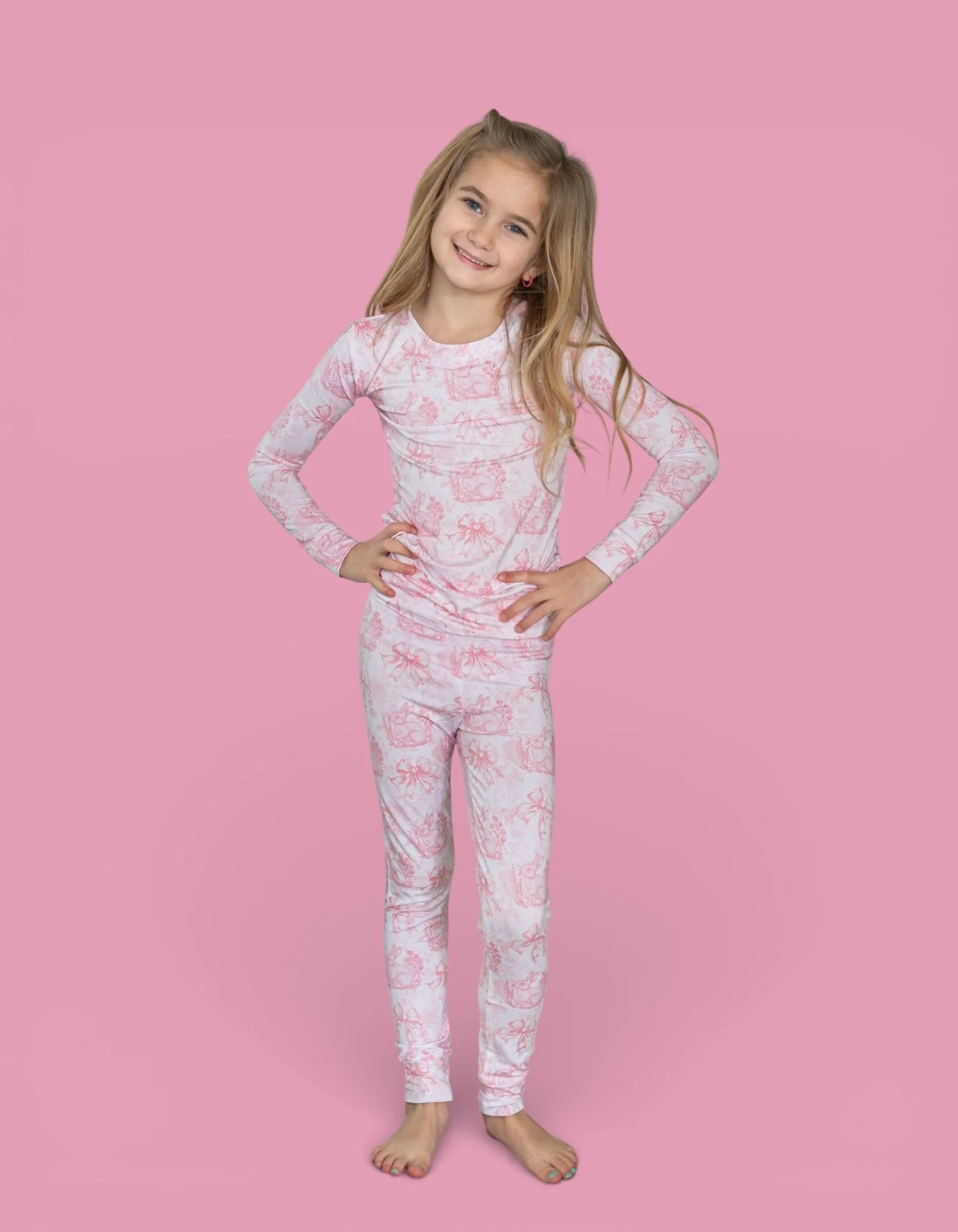 BLUSH BUNNY TOILE DREAM SET - Image 9