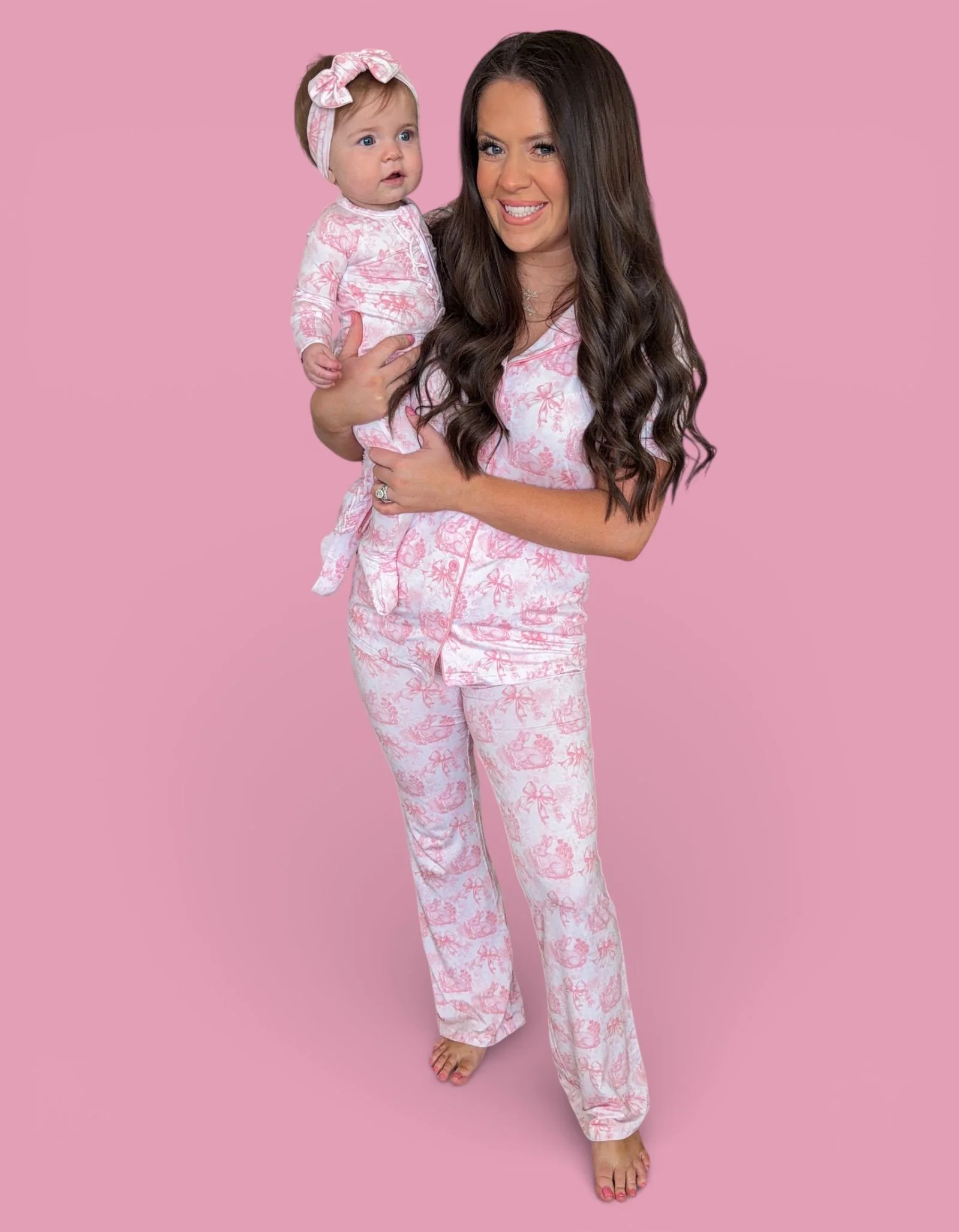 BLUSH BUNNY TOILE WOMEN'S DREAM FLARE SET - Image 10