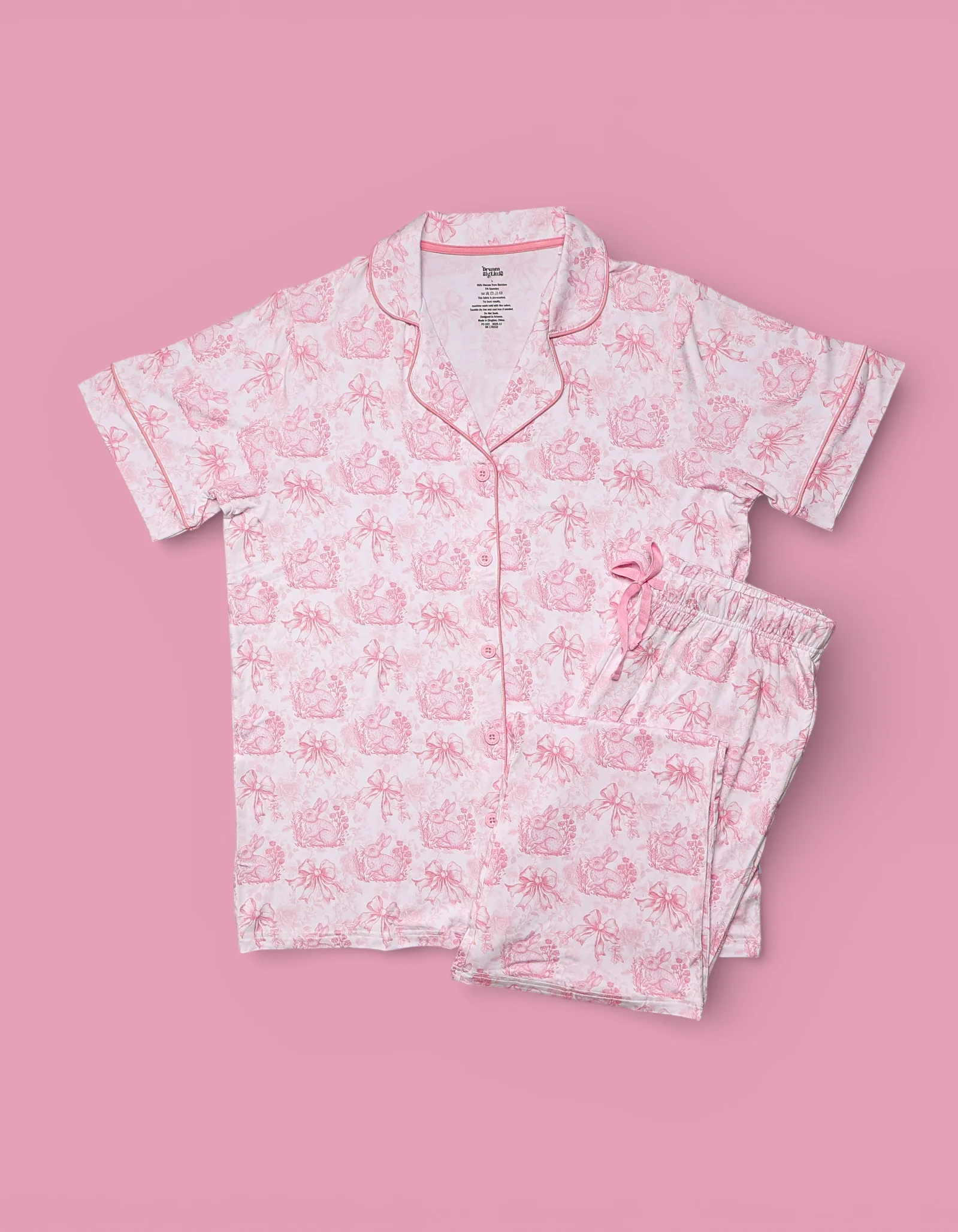BLUSH BUNNY TOILE WOMEN'S DREAM FLARE SET - Image 2