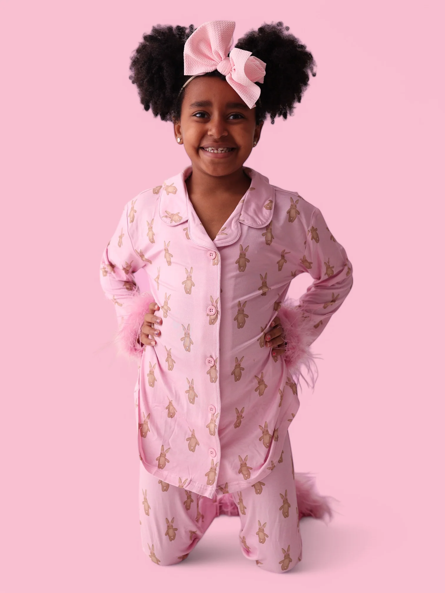 BLUSHIN' BUNNIES GIRL'S FLARE FEATHERED DREAM SET - Image 10