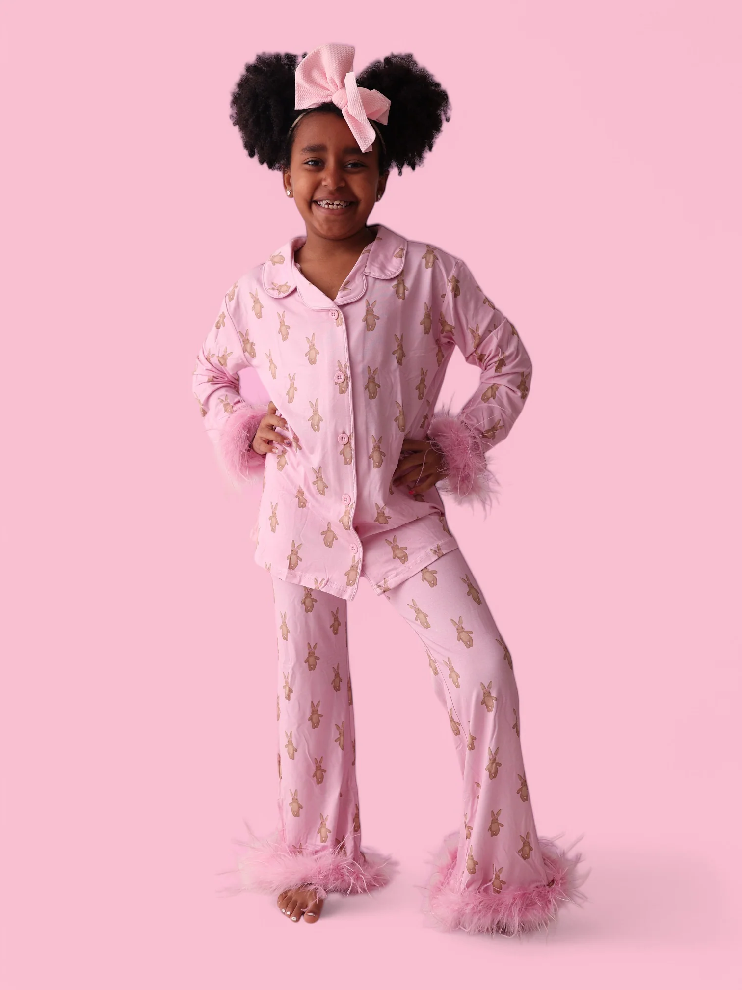BLUSHIN' BUNNIES GIRL'S FLARE FEATHERED DREAM SET - Image 13