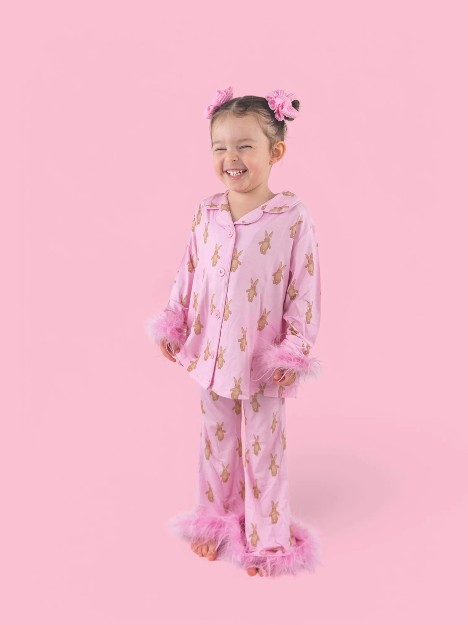 BLUSHIN' BUNNIES GIRL'S FLARE FEATHERED DREAM SET - Image 15