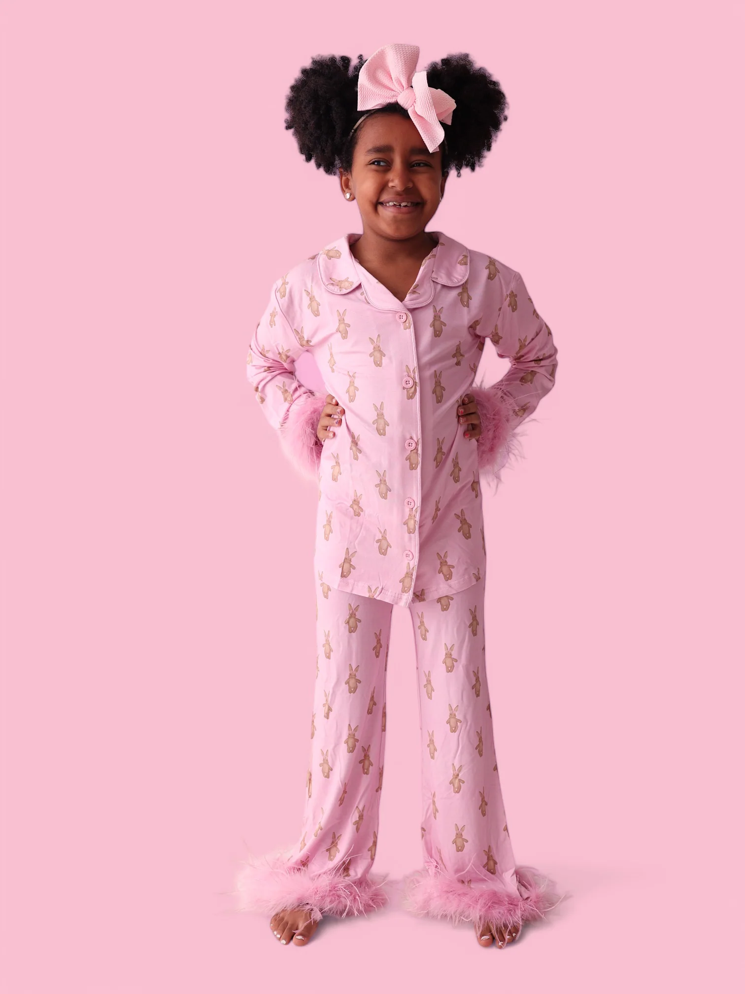 BLUSHIN' BUNNIES GIRL'S FLARE FEATHERED DREAM SET - Image 18