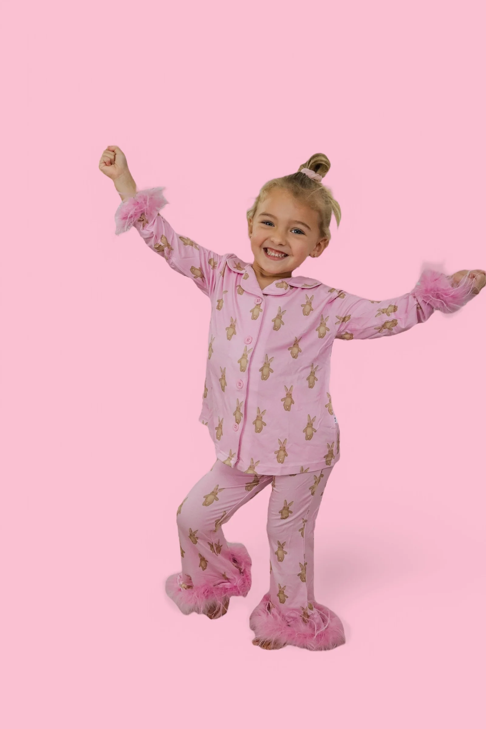 BLUSHIN' BUNNIES GIRL'S FLARE FEATHERED DREAM SET - Image 19