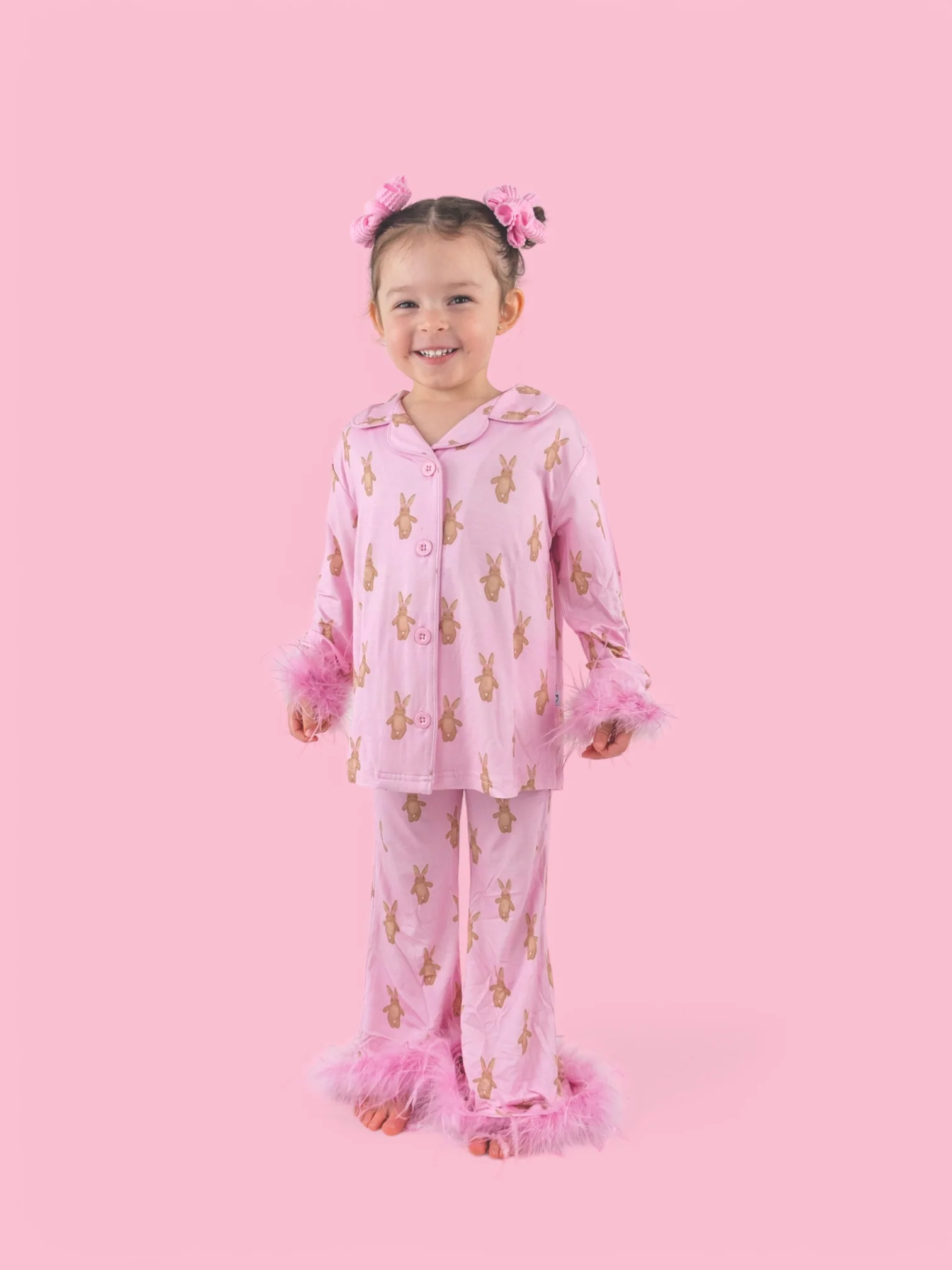 BLUSHIN' BUNNIES GIRL'S FLARE FEATHERED DREAM SET - Image 2
