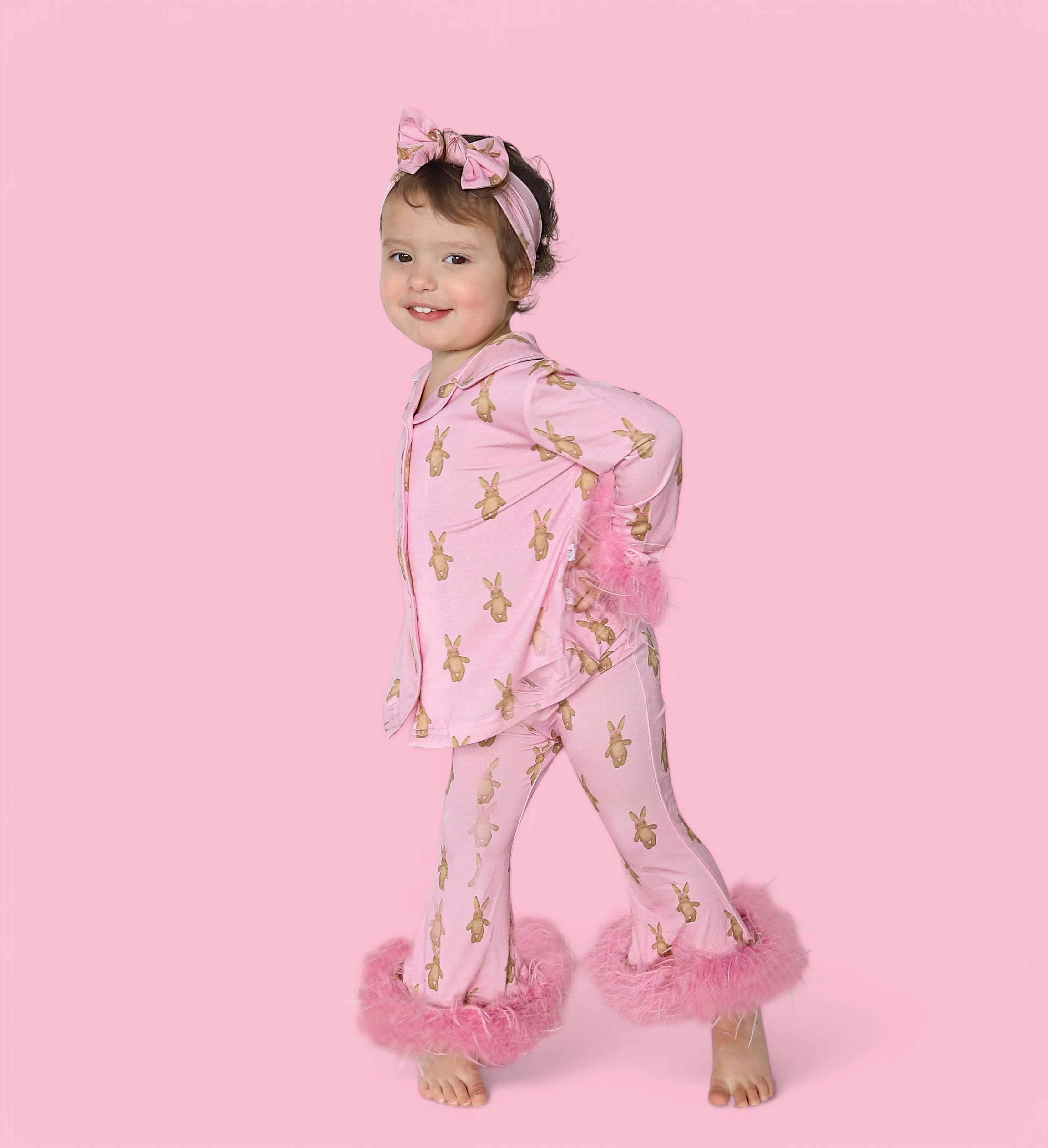 BLUSHIN' BUNNIES GIRL'S FLARE FEATHERED DREAM SET - Image 20