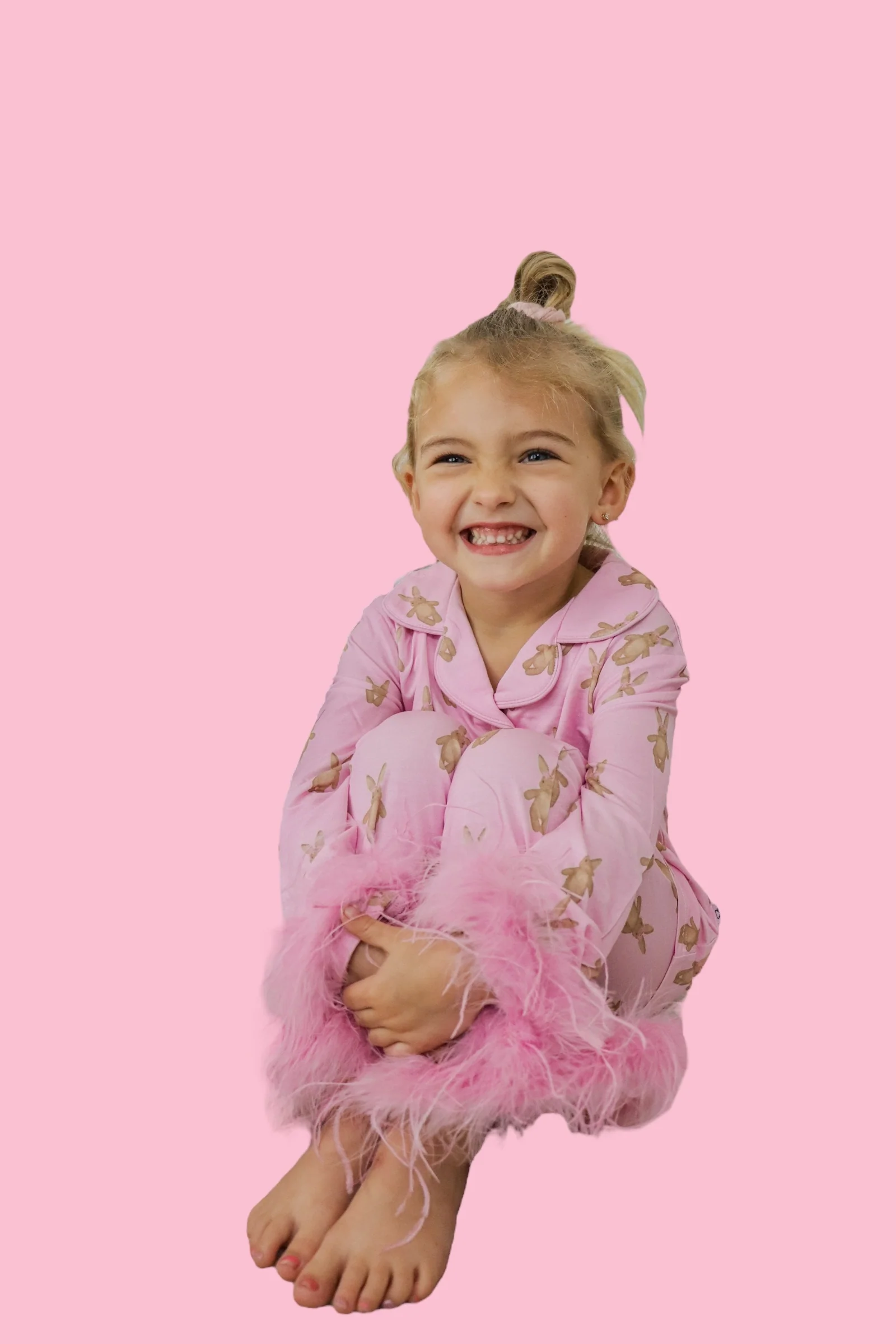 BLUSHIN' BUNNIES GIRL'S FLARE FEATHERED DREAM SET - Image 8