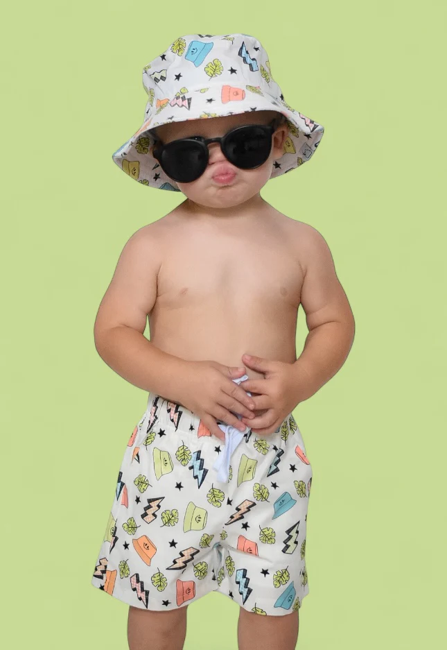 BOLTING TO THE BEACH BOY'S DREAM SWIM TRUNKS - Image 10