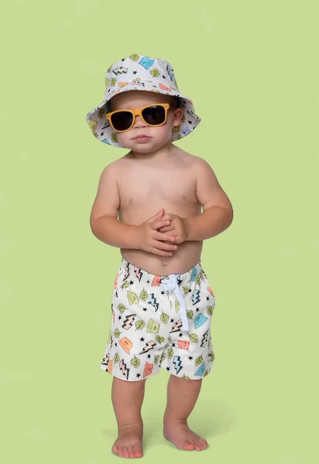 BOLTING TO THE BEACH BOY'S DREAM SWIM TRUNKS - Image 11