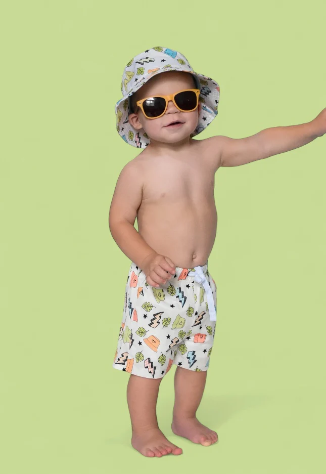 BOLTING TO THE BEACH BOY'S DREAM SWIM TRUNKS - Image 13