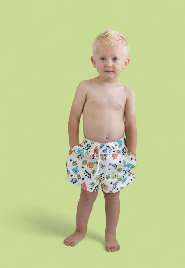 BOLTING TO THE BEACH BOY'S DREAM SWIM TRUNKS - Image 15