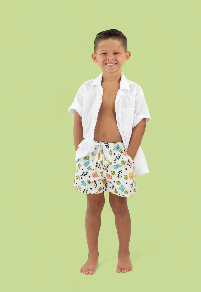 BOLTING TO THE BEACH BOY'S DREAM SWIM TRUNKS - Image 17