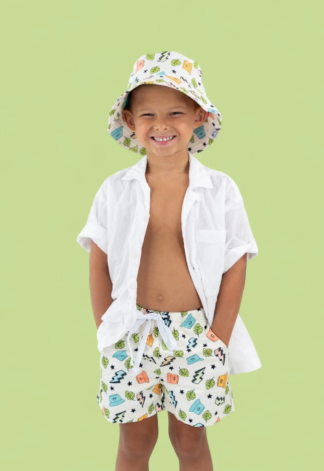 BOLTING TO THE BEACH BOY'S DREAM SWIM TRUNKS - Image 18