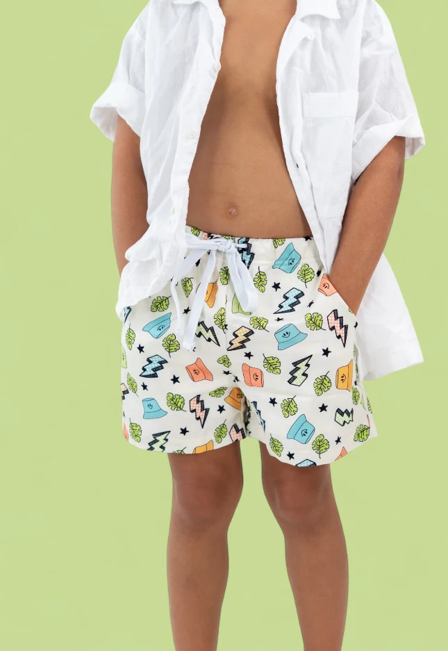 BOLTING TO THE BEACH BOY'S DREAM SWIM TRUNKS - Image 19