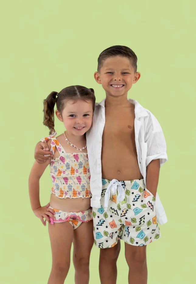 BOLTING TO THE BEACH BOY'S DREAM SWIM TRUNKS - Image 20