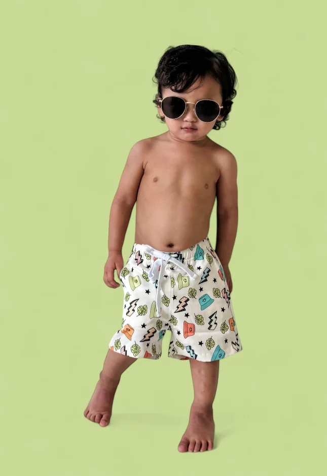 BOLTING TO THE BEACH BOY'S DREAM SWIM TRUNKS - Image 6