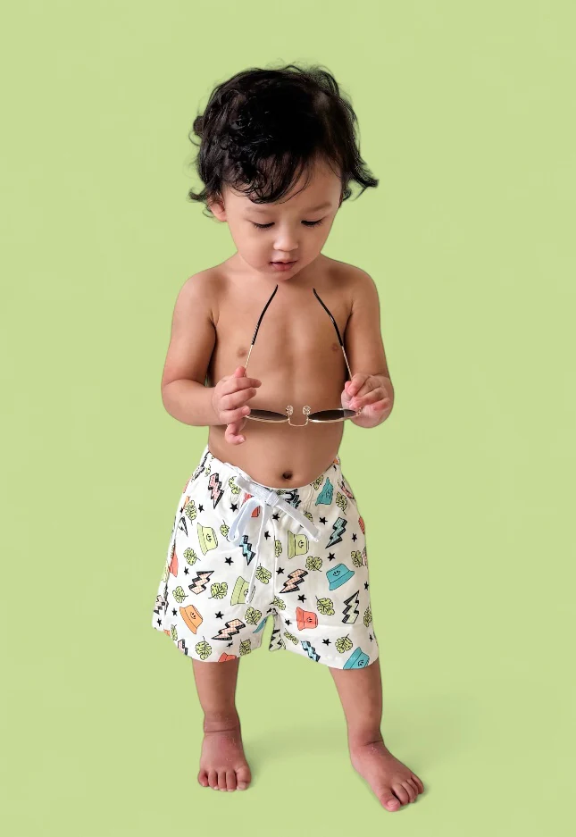 BOLTING TO THE BEACH BOY'S DREAM SWIM TRUNKS - Image 7