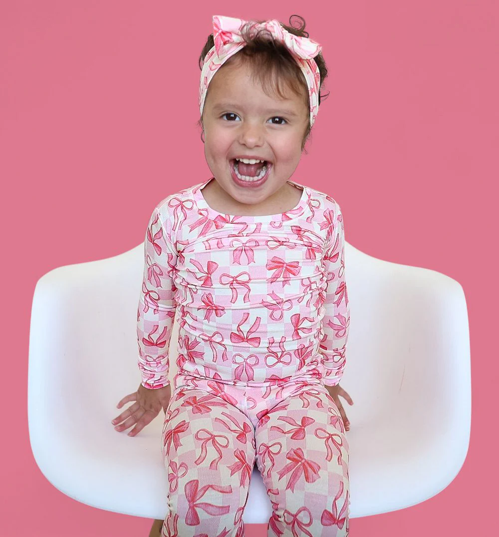 BOW CHECKERED CHARM DREAM SET - Image 2