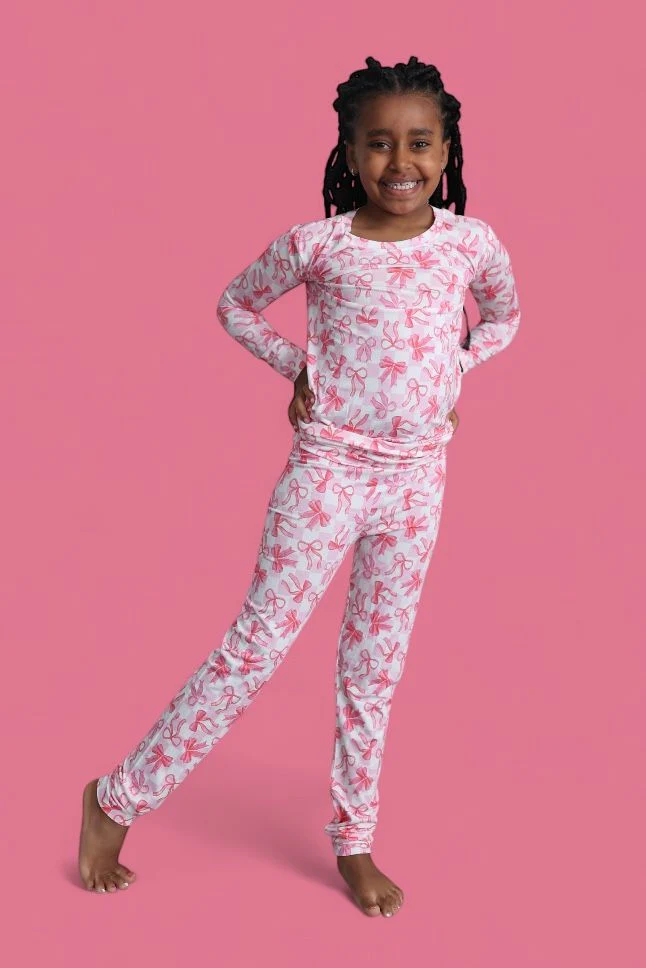 BOW CHECKERED CHARM DREAM SET - Image 3