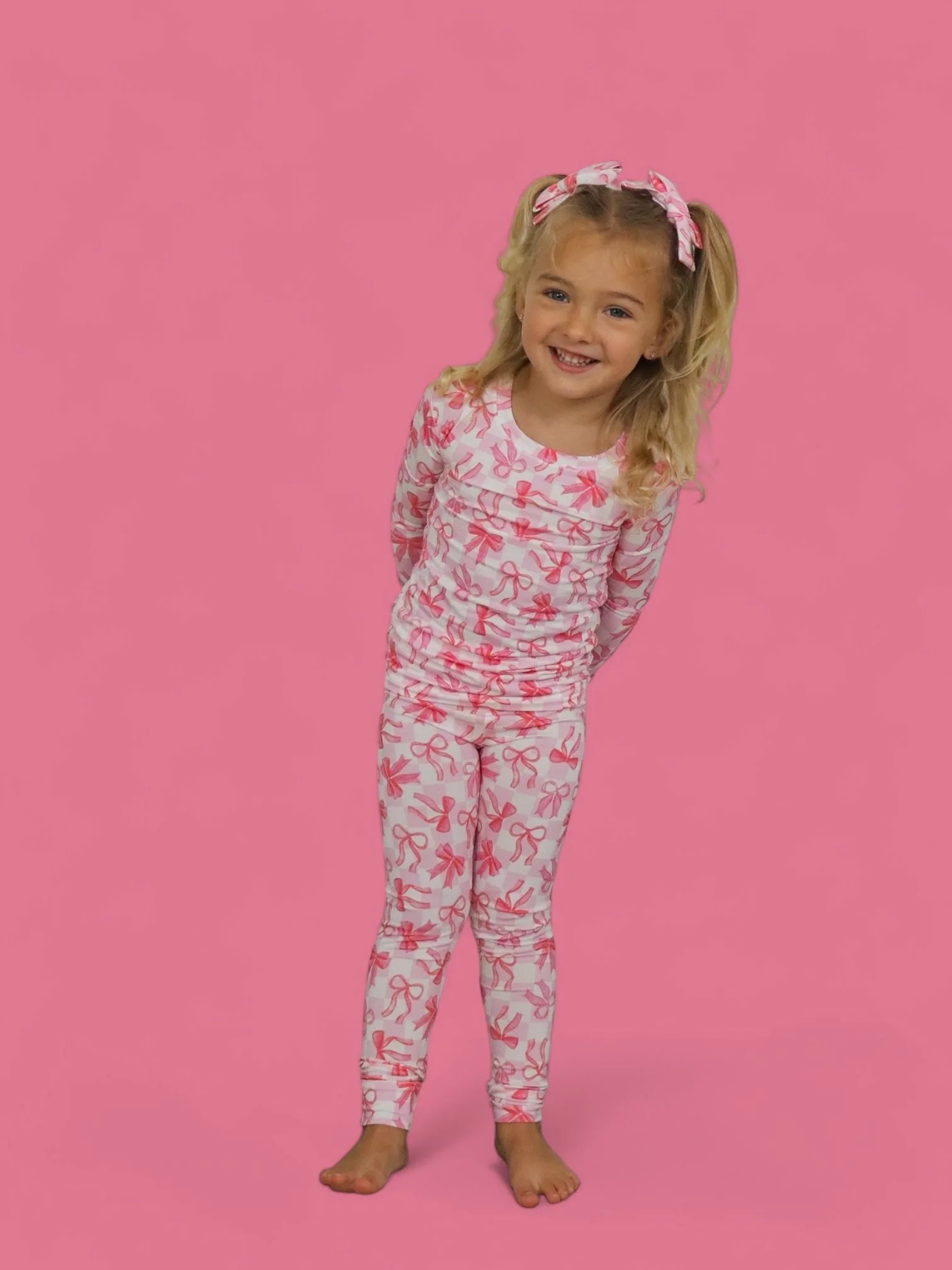 BOW CHECKERED CHARM DREAM SET - Image 7
