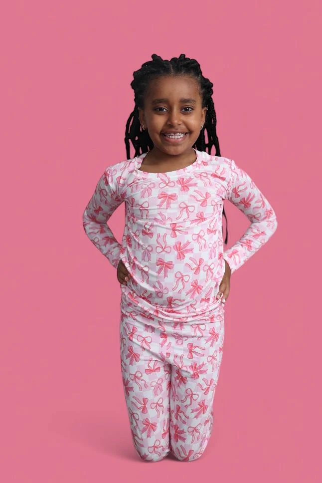BOW CHECKERED CHARM DREAM SET - Image 8