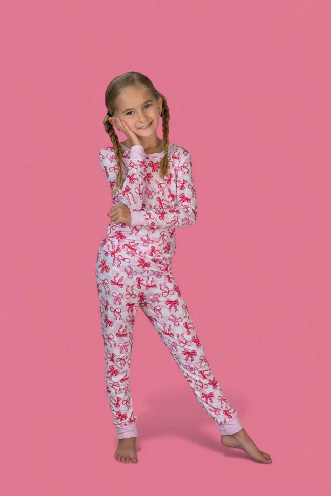BOW CHECKERED CHARM DREAM SET