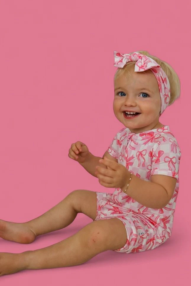 BOW CHECKERED CHARM DREAM SHORTIE - Image 2