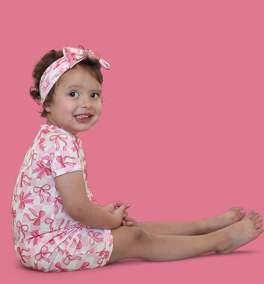BOW CHECKERED CHARM DREAM SHORTIE - Image 3